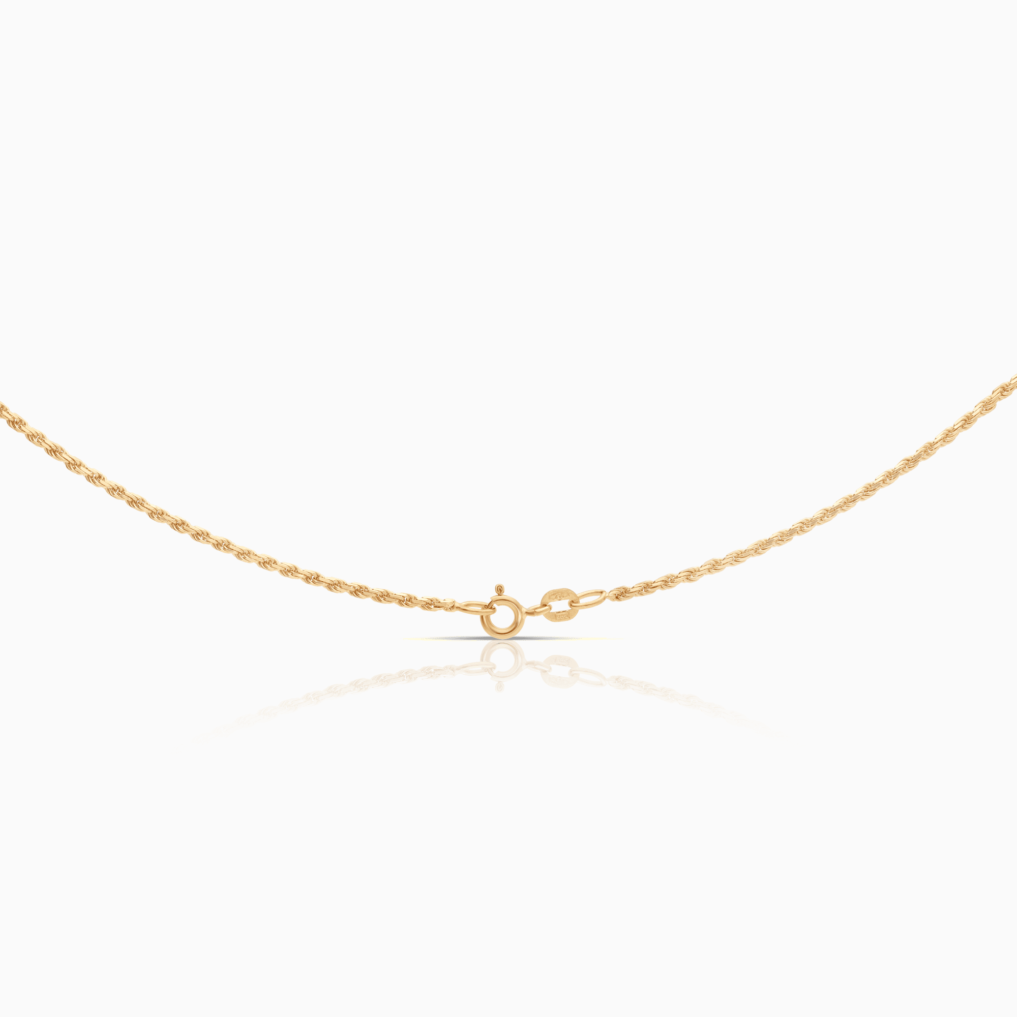 Rope necklace 5.54g 18K gold