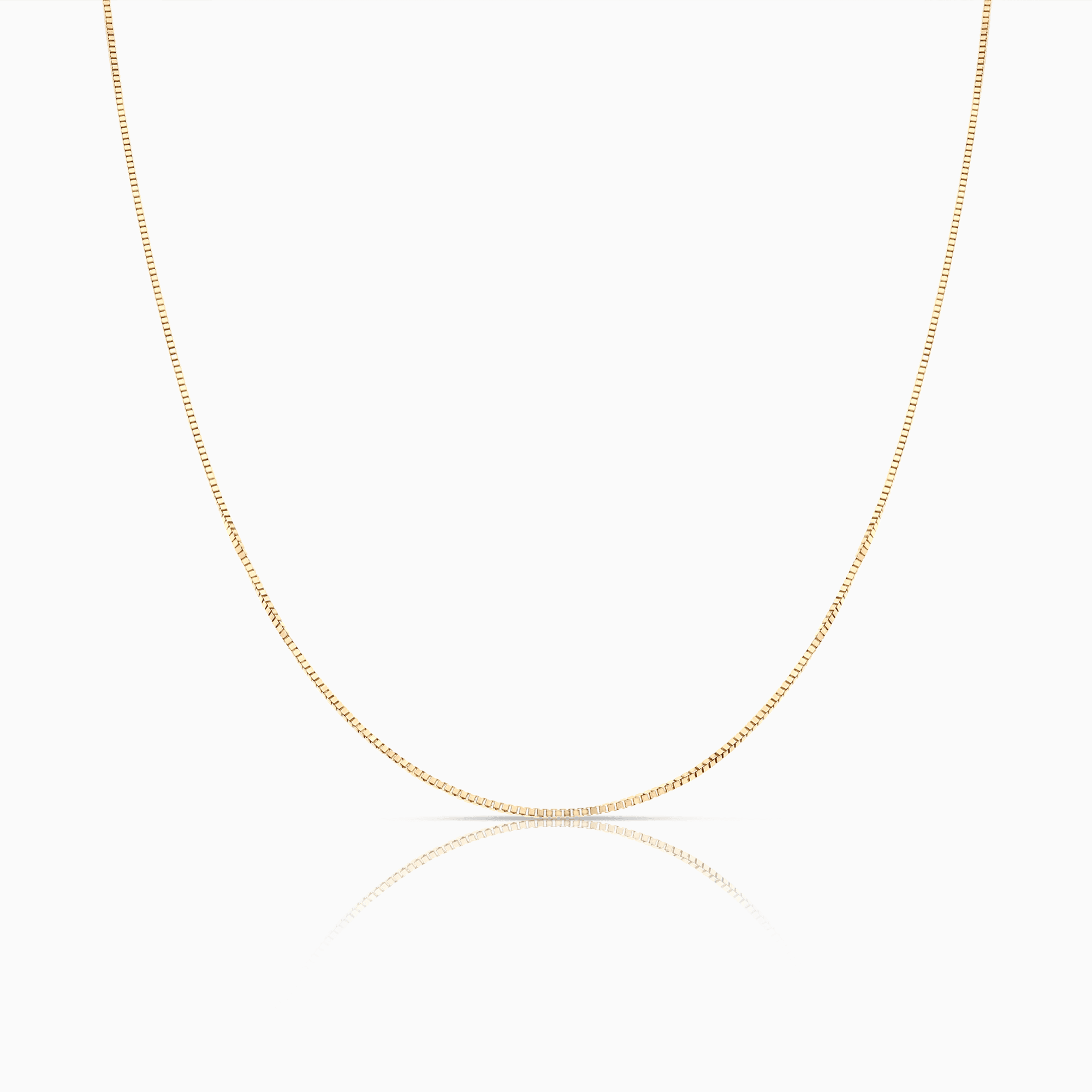 Box Chain 42cm 18K gold