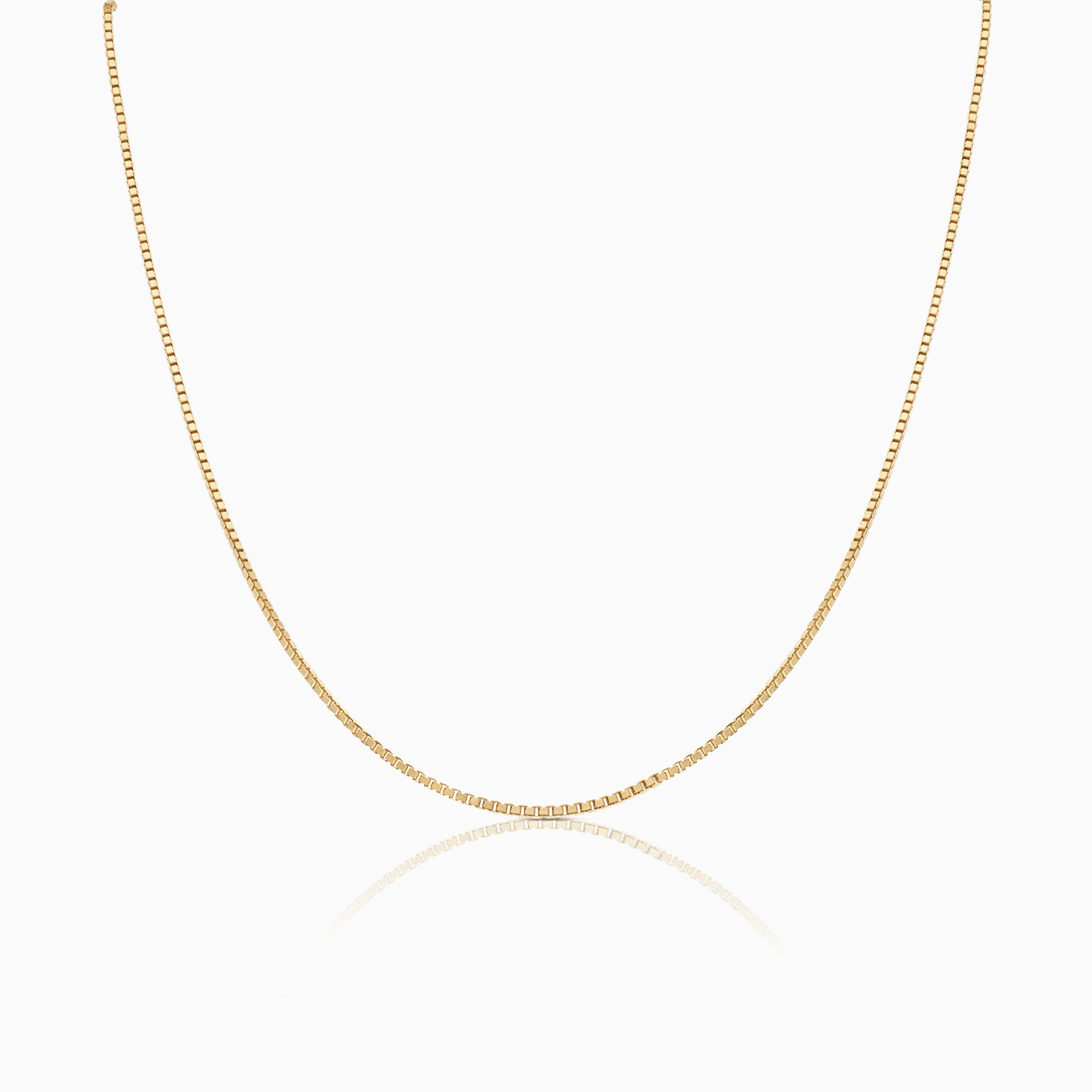 Box Chain 52cm 18K gold