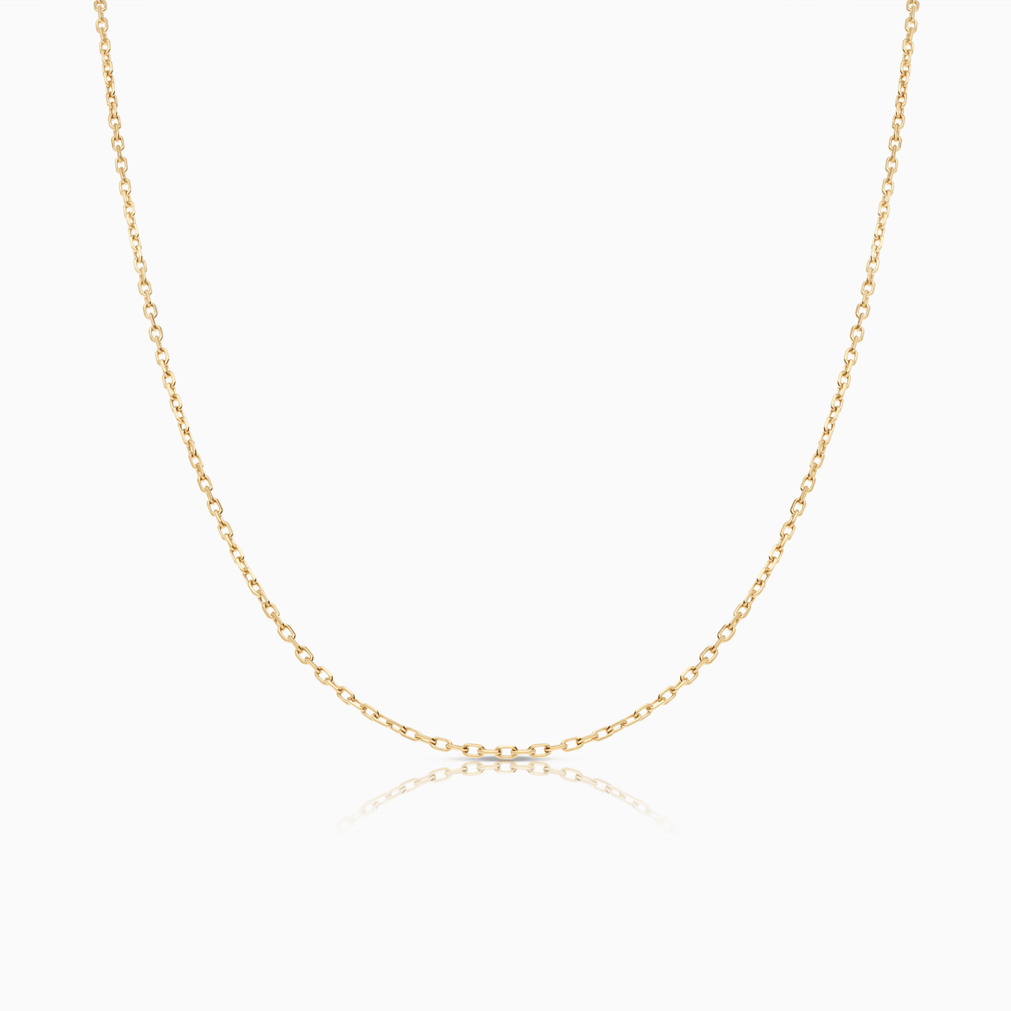 Ankarkedja 44cm 18K guld