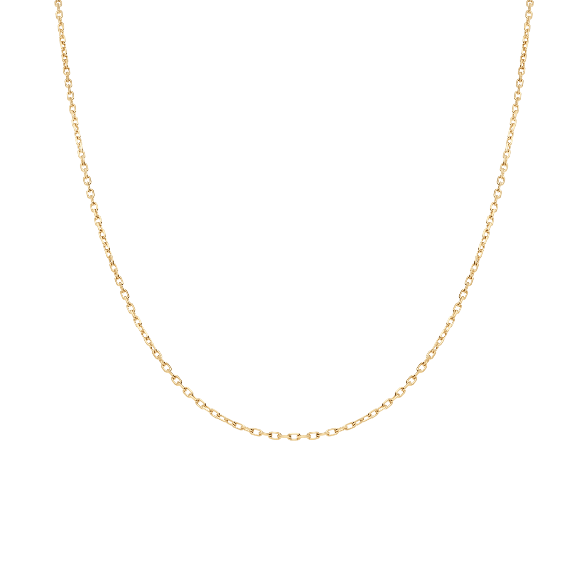 Ankarkedja 44cm 18K guld