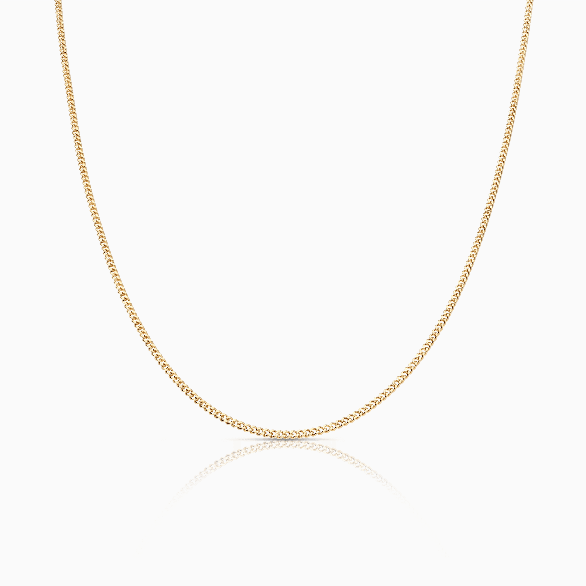 Pansarlänk 52,5cm 18K guld