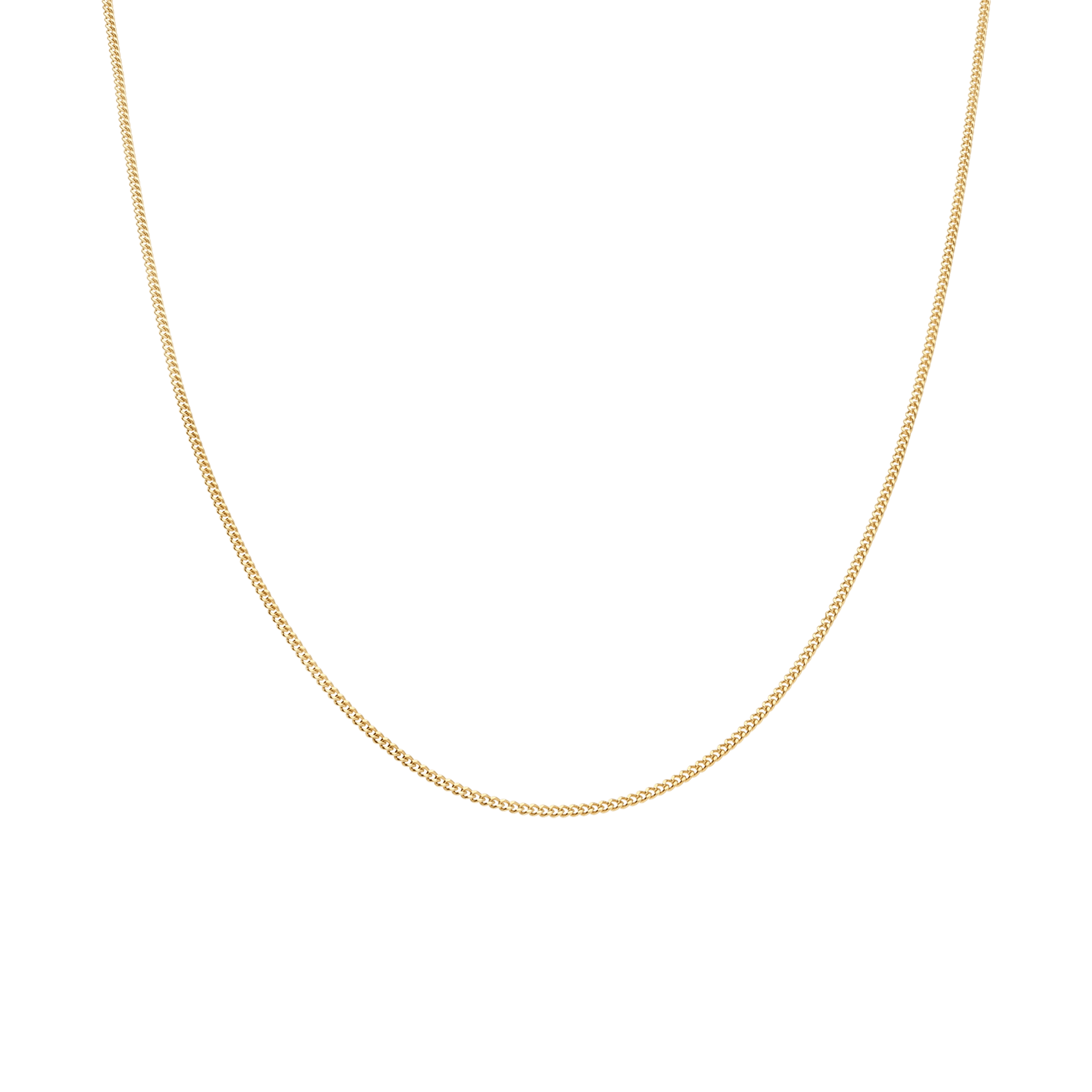 Curb chain 42.5cm 18K gold