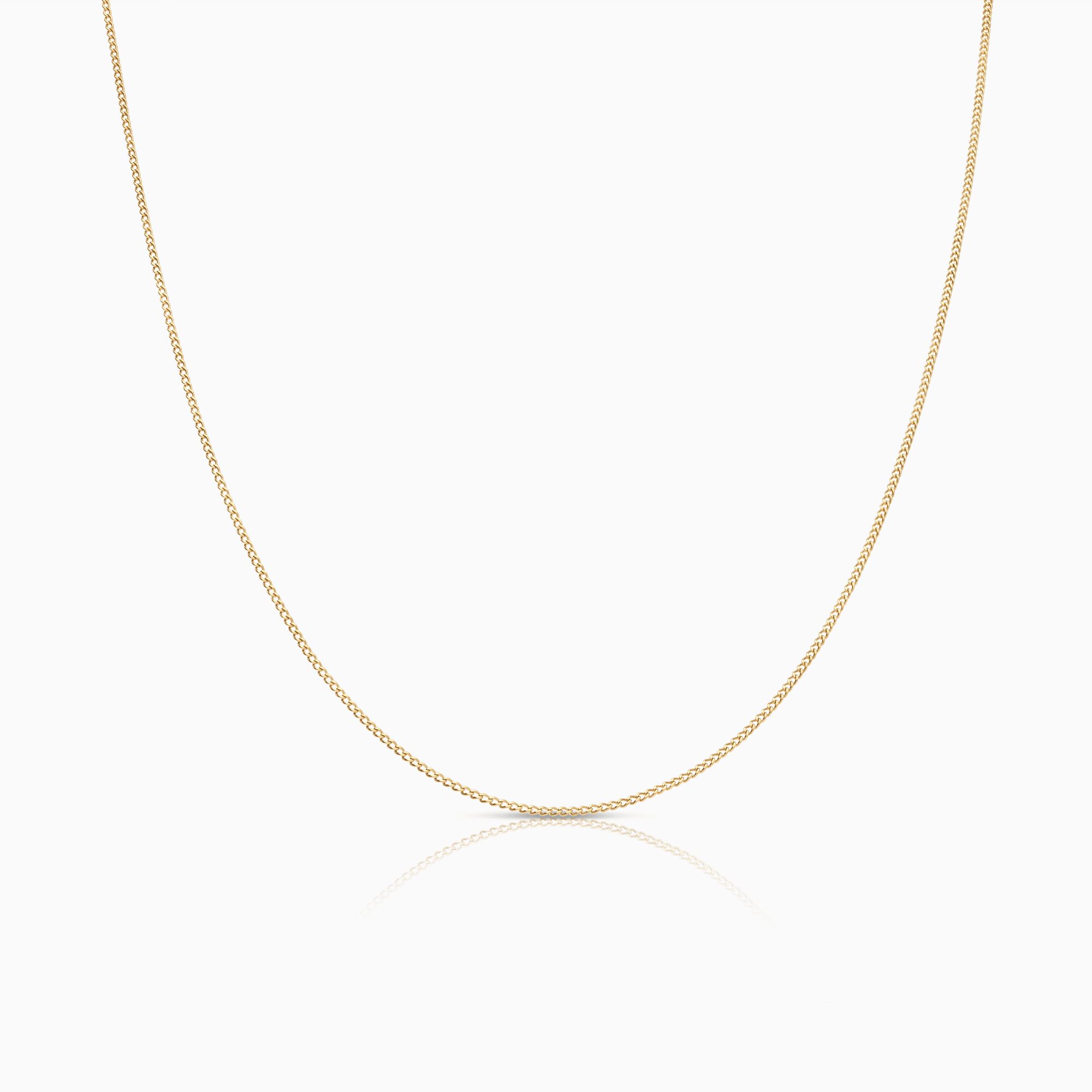 Curb chain 49.5cm 18K gold