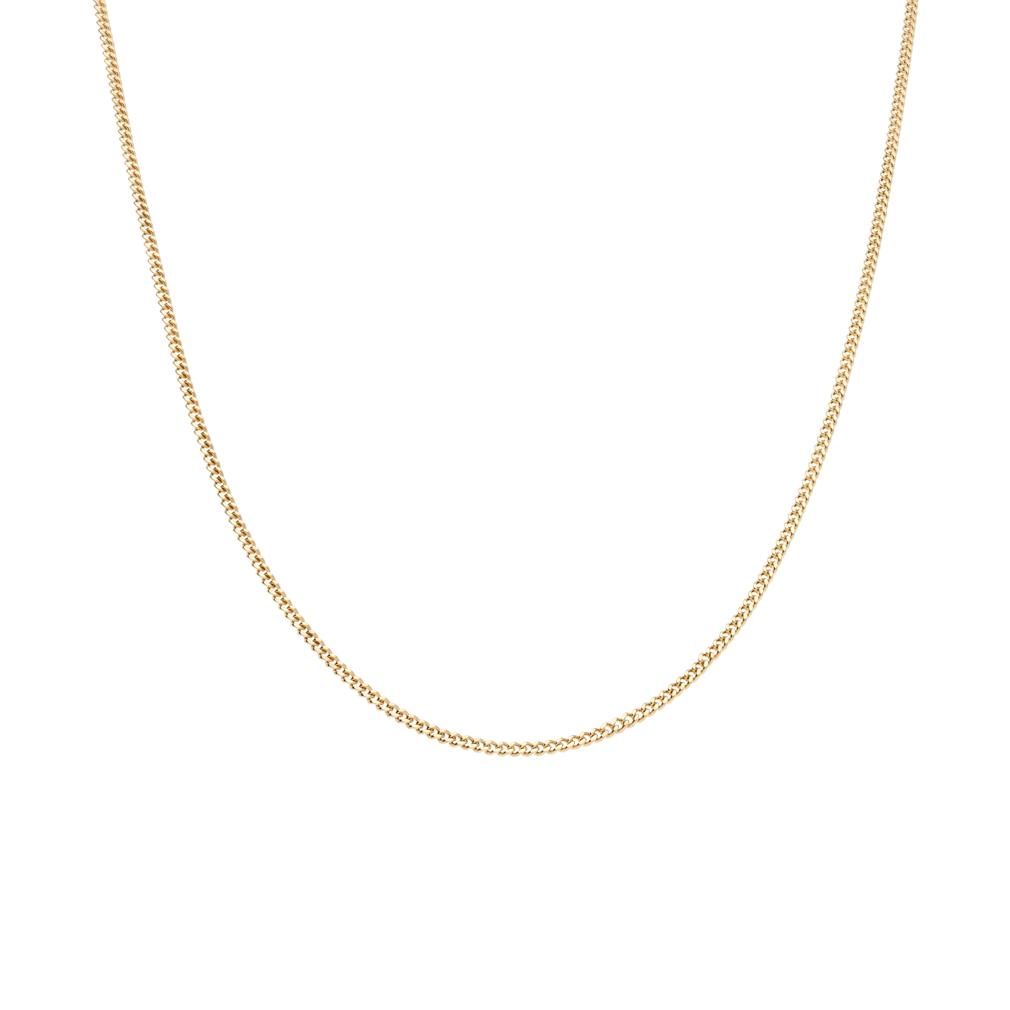 Curb chain 39cm 18K gold