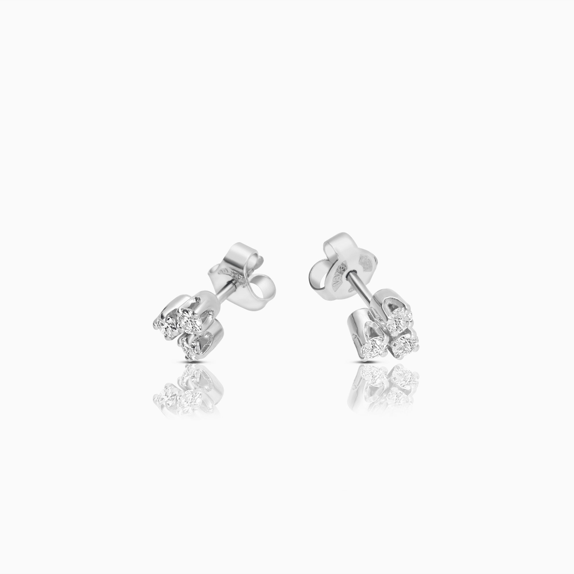 Diamantörhängen 0,30ct 18K vitguld