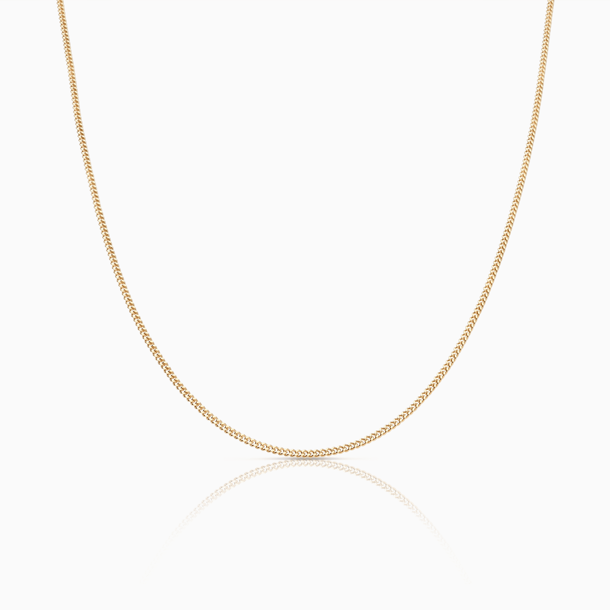 Curb chain 3.06g 18K gold