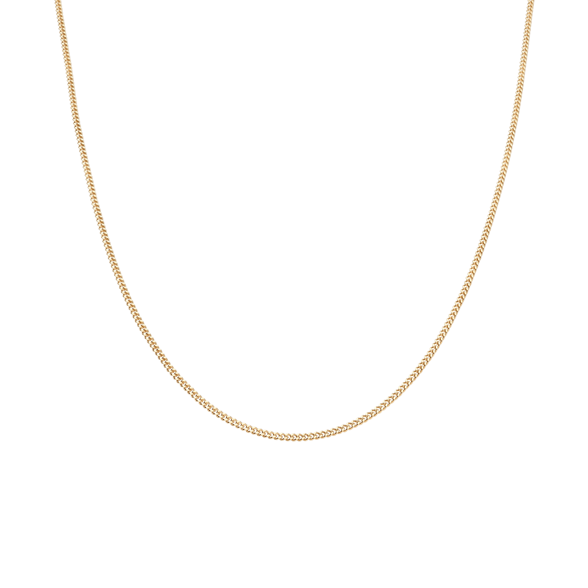 Curb chain 3.06g 18K gold