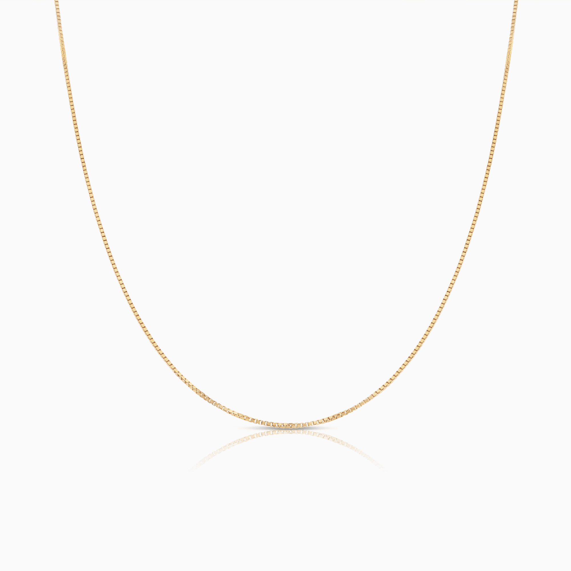 Veneziakedja 41cm 18K guld
