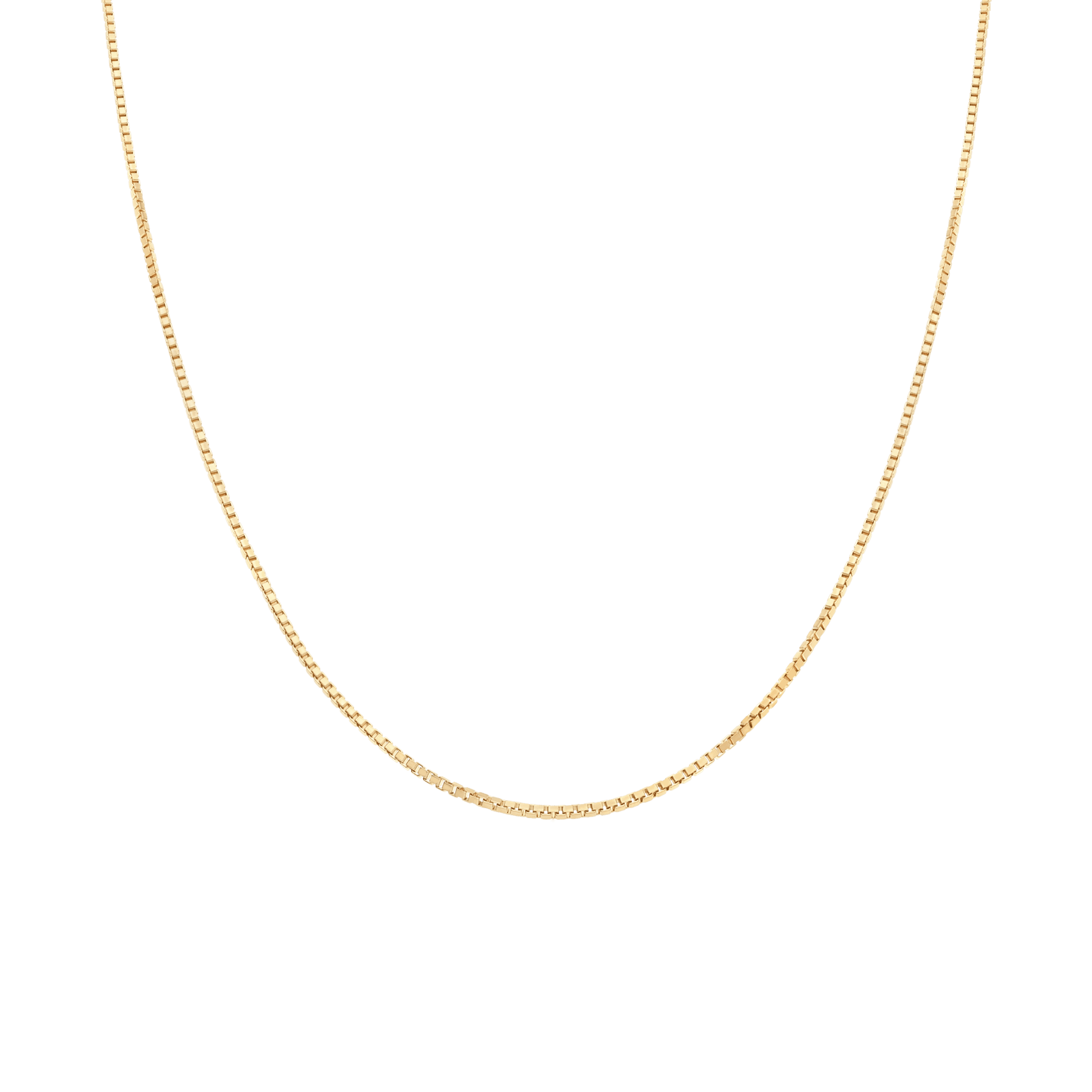 Box Chain 43.5cm 18K gold
