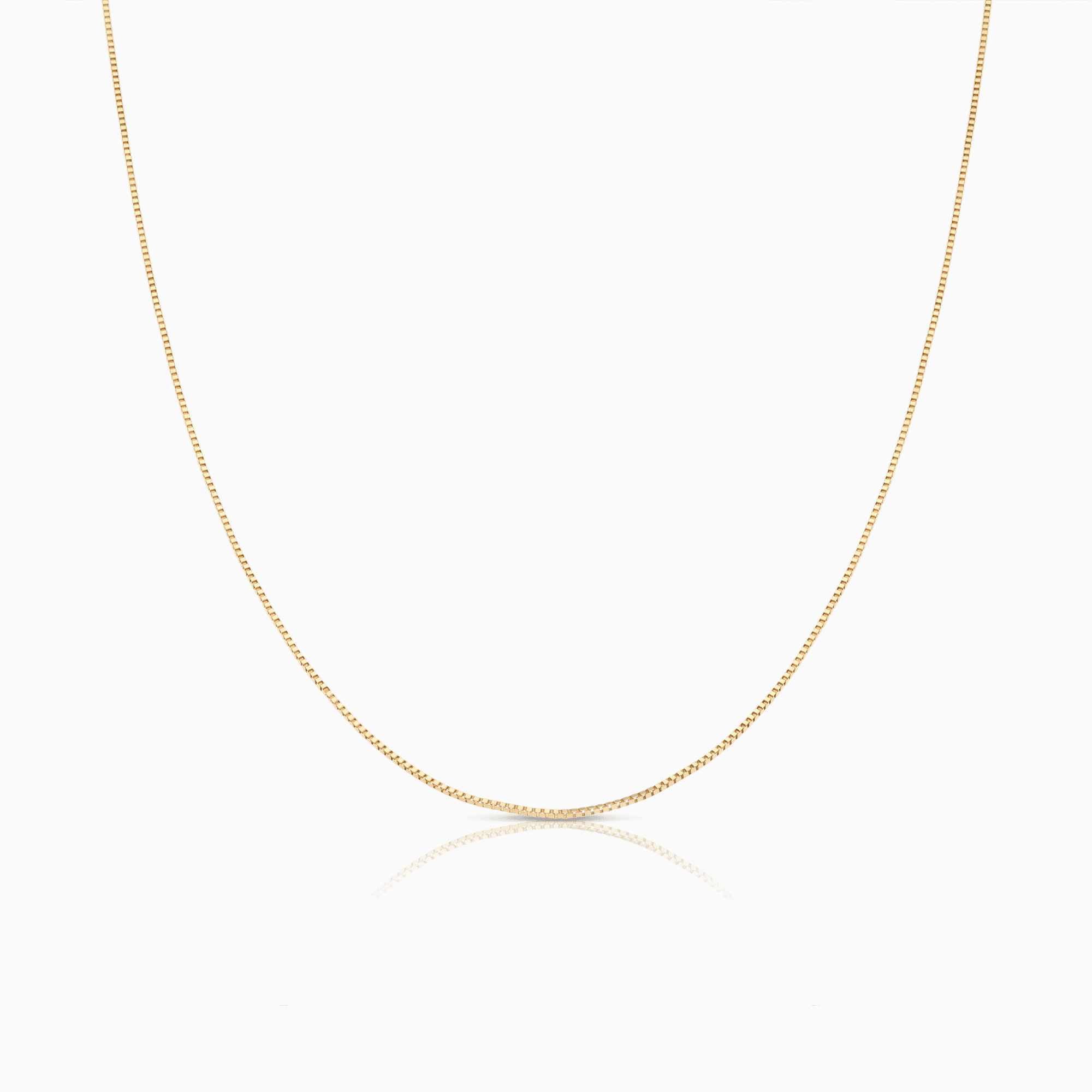 Box Chain 42cm 18K gold