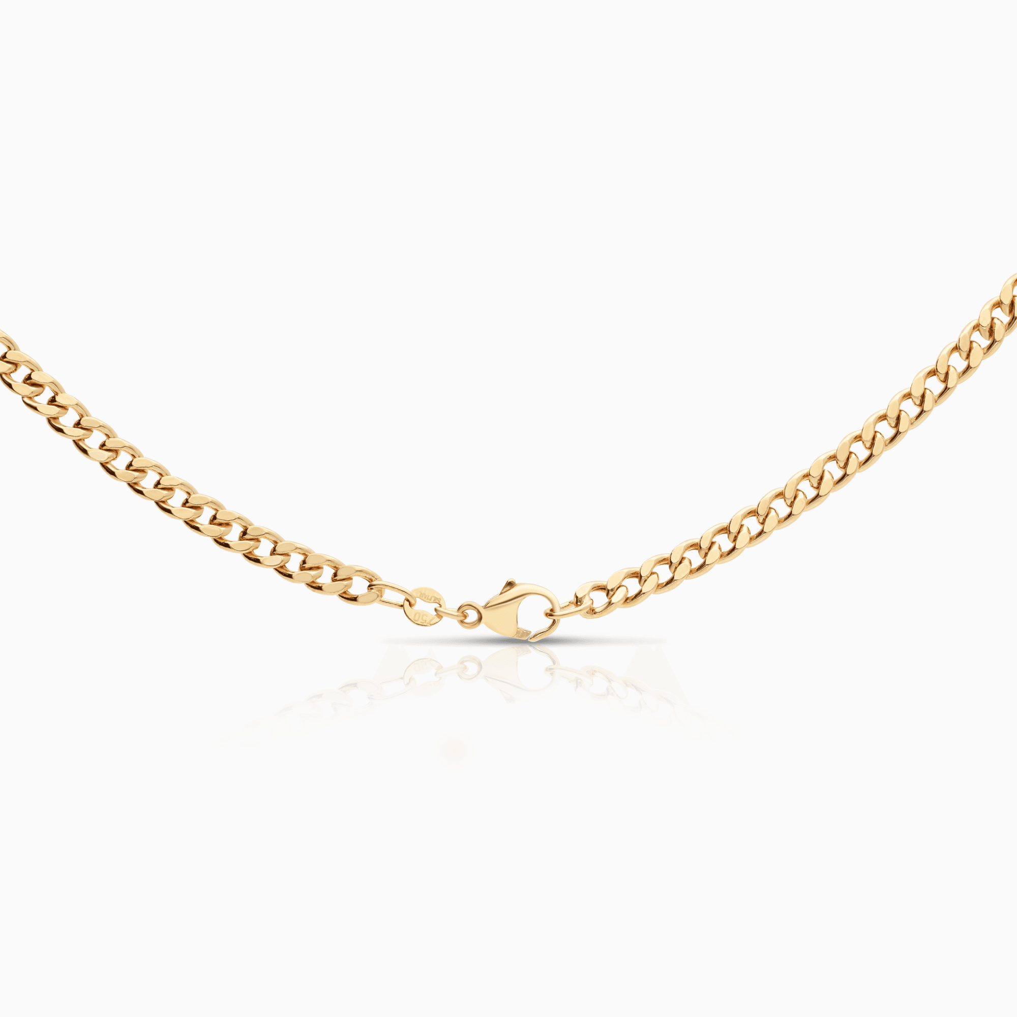 Curb chain 13.86g 18K gold
