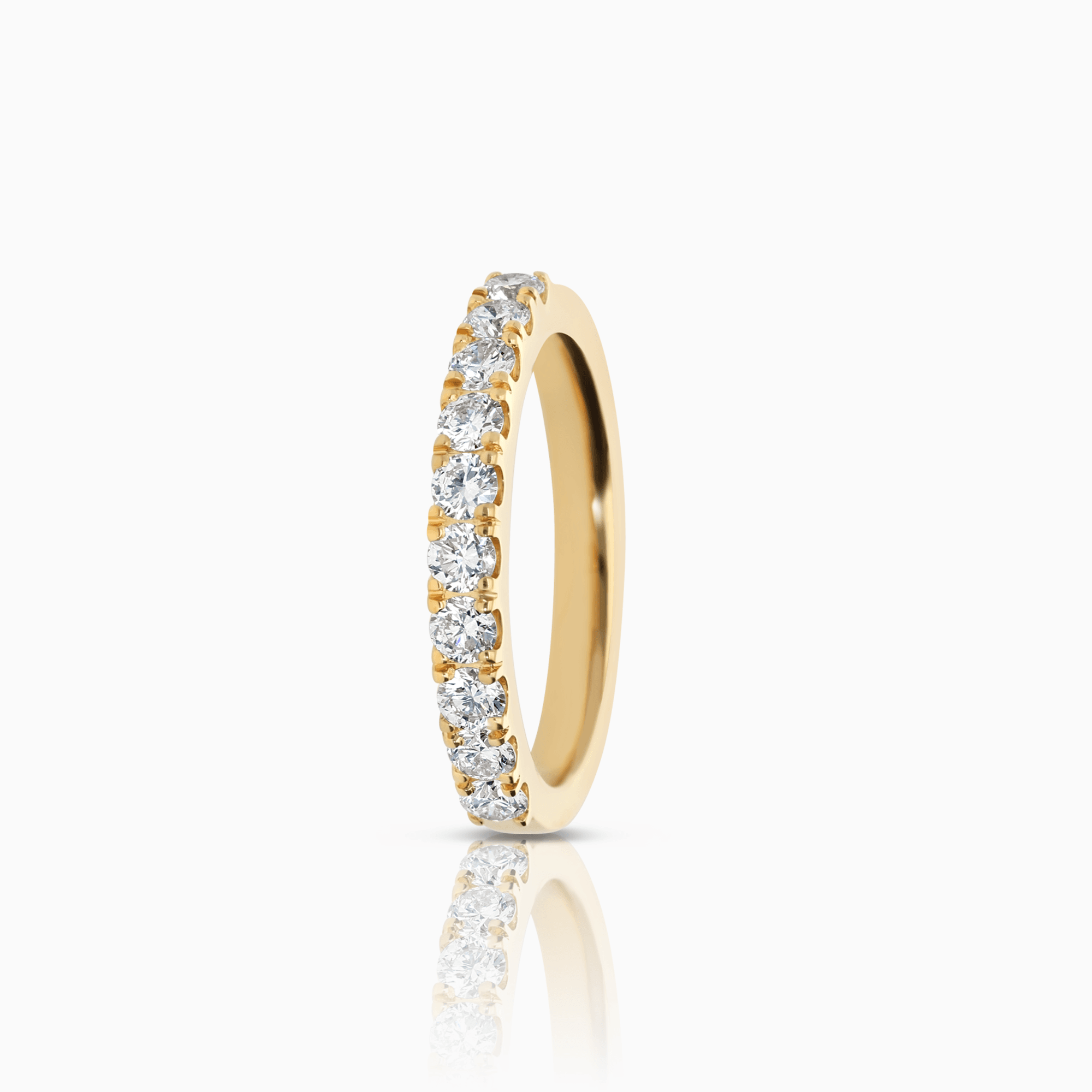 Eternity Ring 0.50ct 18K yellow gold