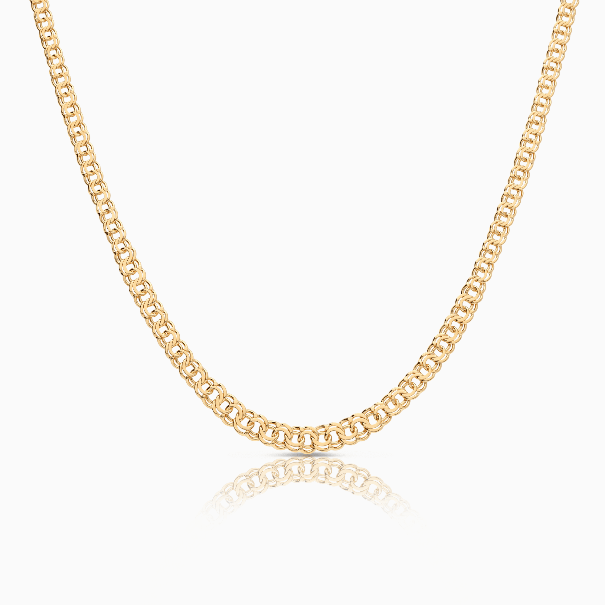 Bismarck necklace 12.78g 18K gold