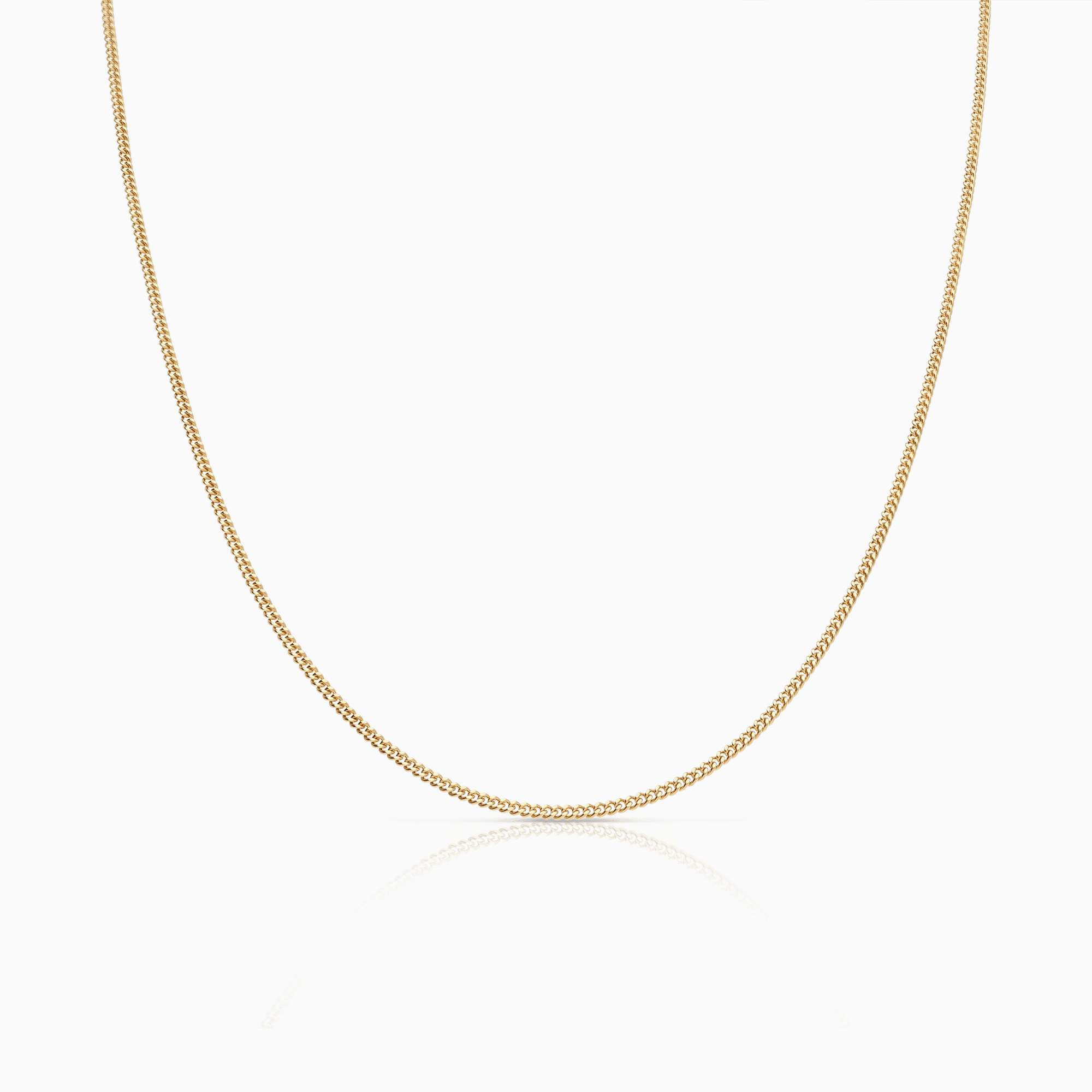 Curb chain 42cm 18K gold