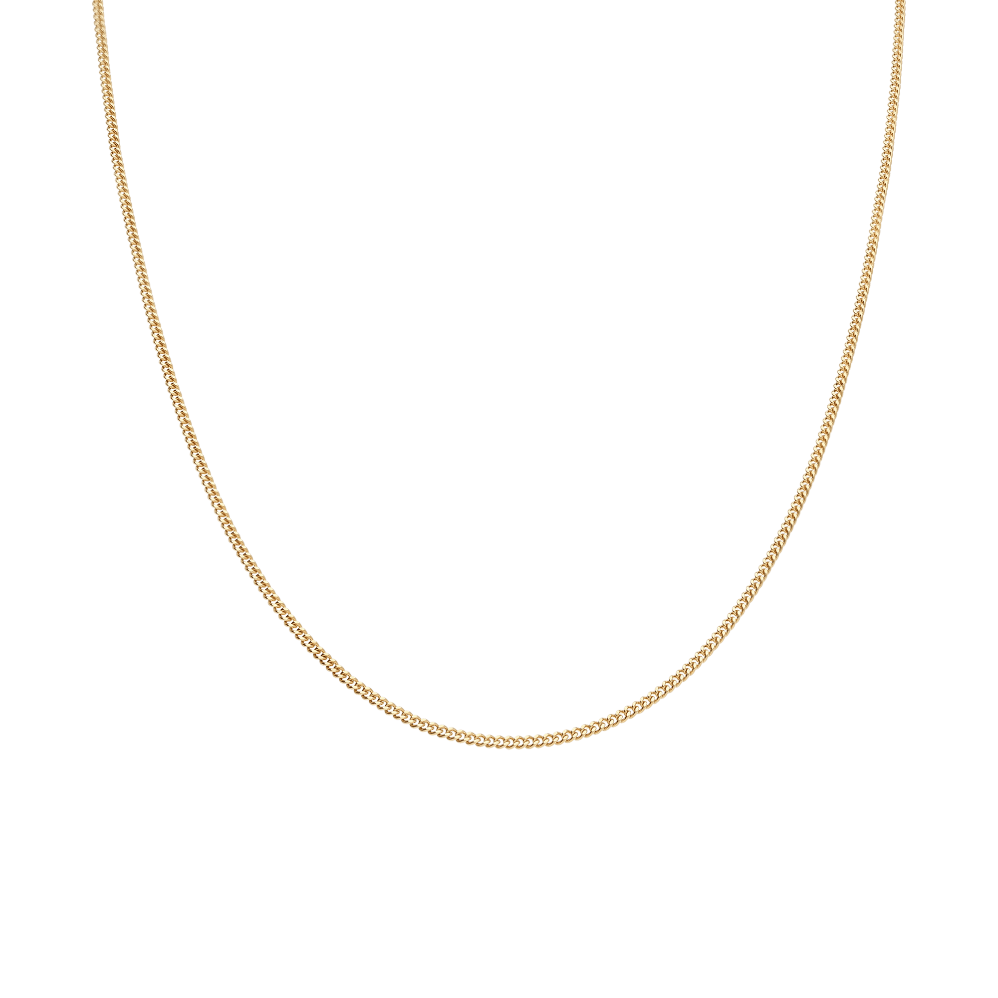 Curb chain 42cm 18K gold