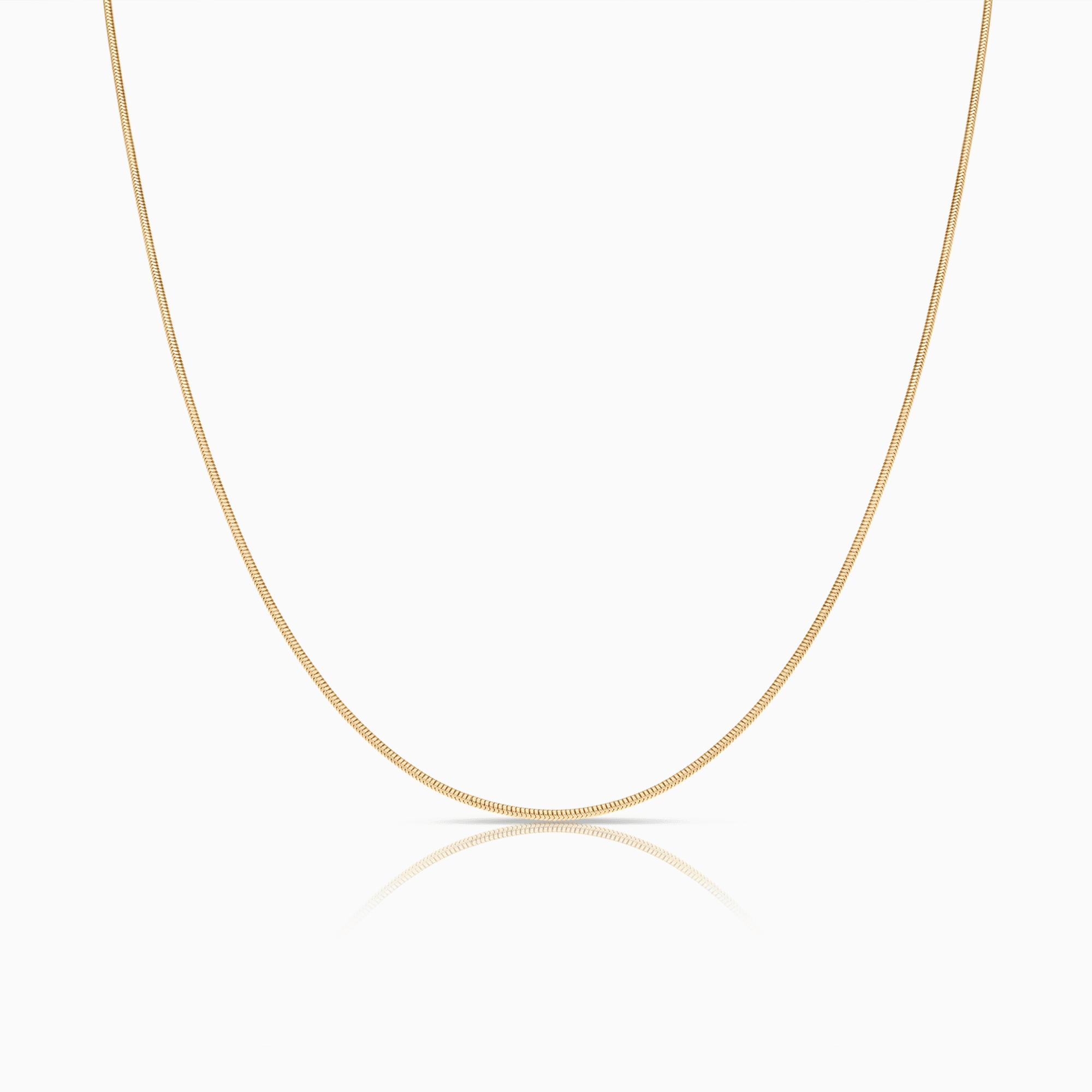 Ormlänk 43cm 18K guld