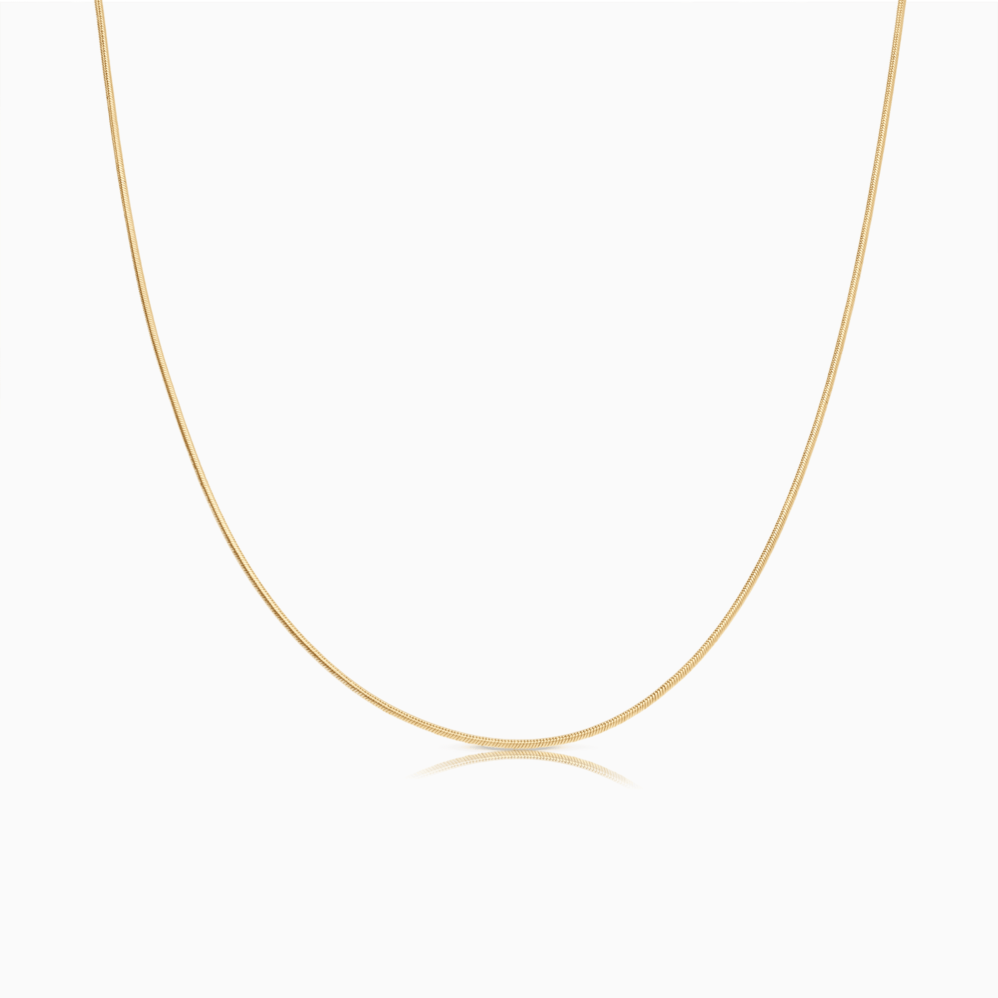 Snake chain 45cm 18K gold