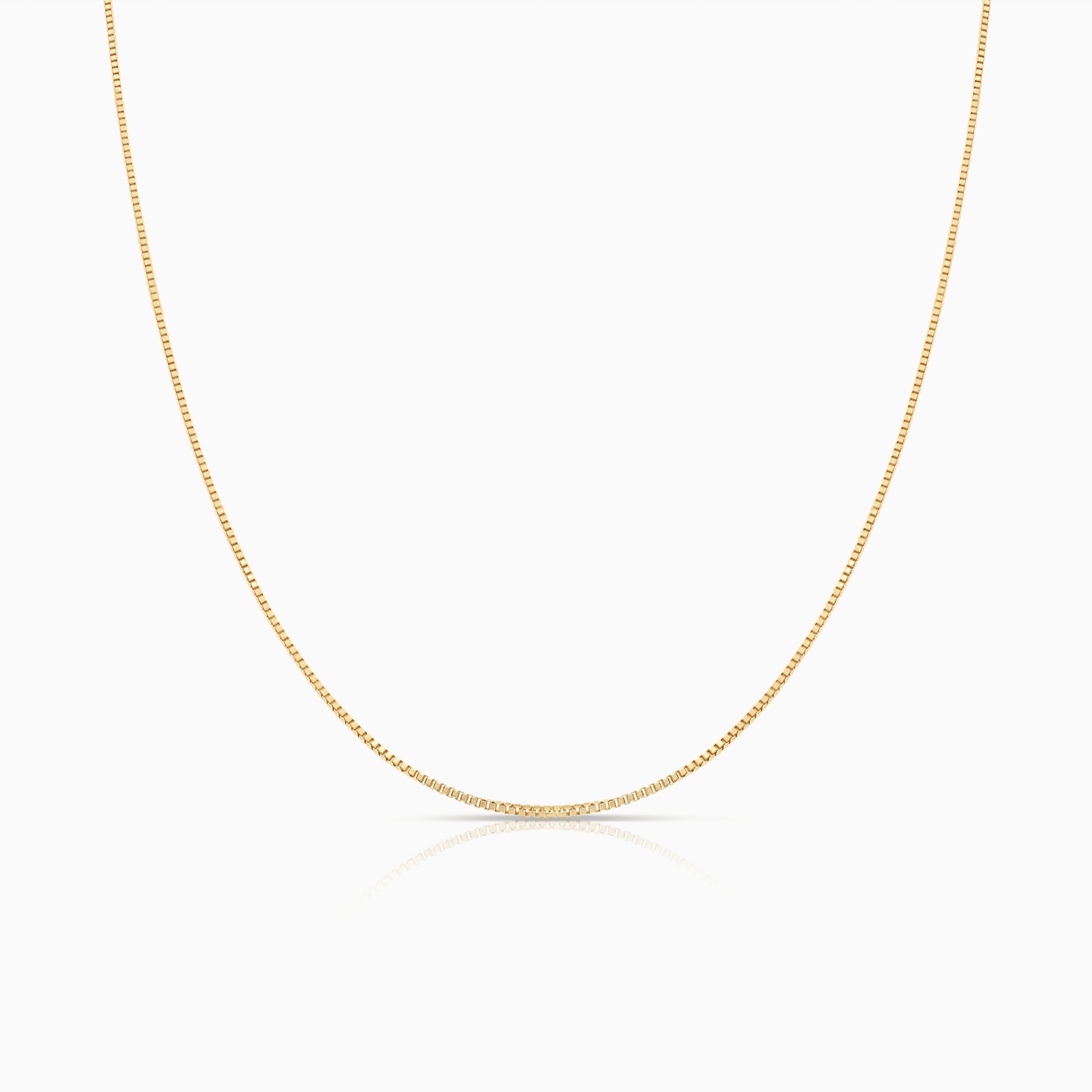 Box Chain 42cm 18K gold