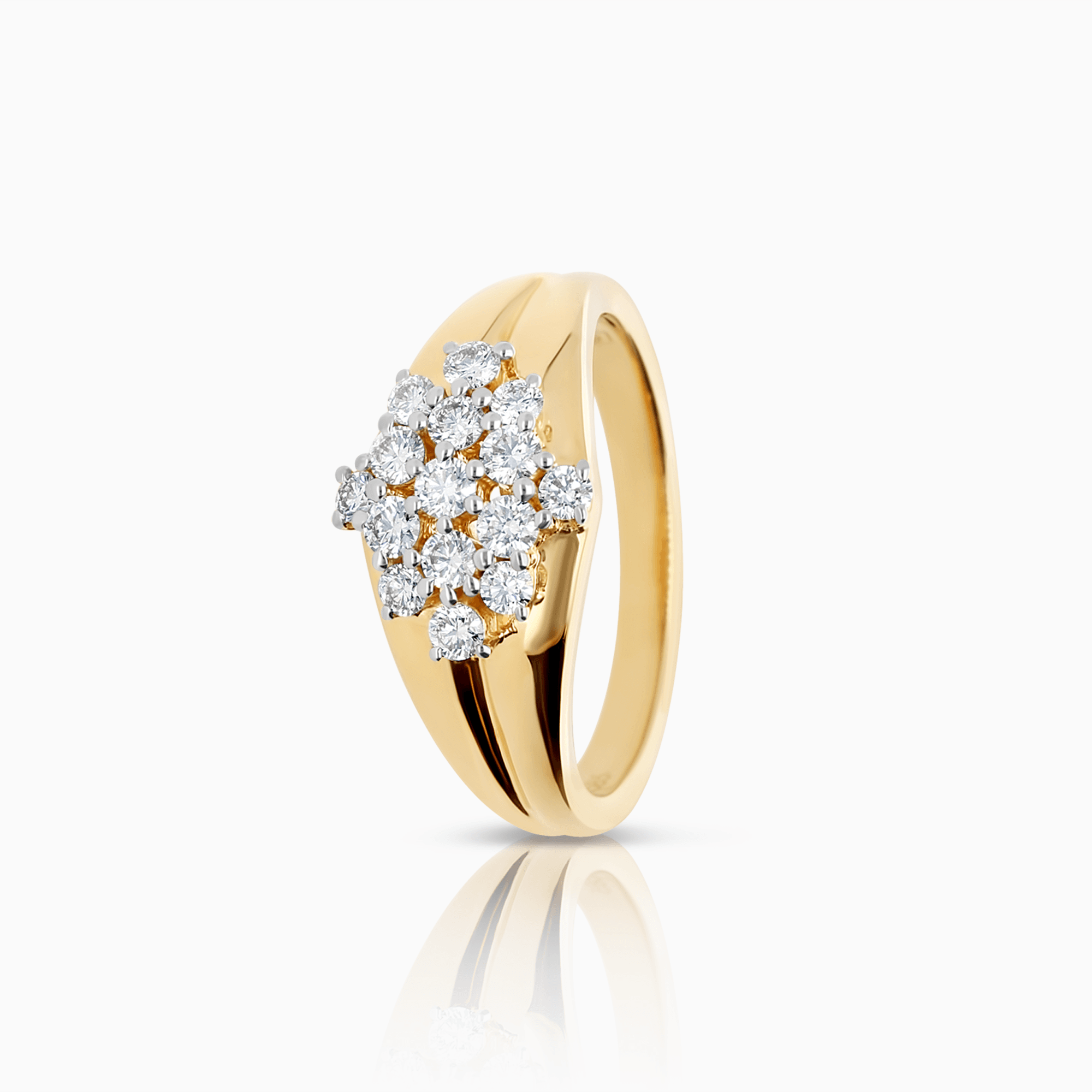 Diamond ring 0.60ct 14K gold