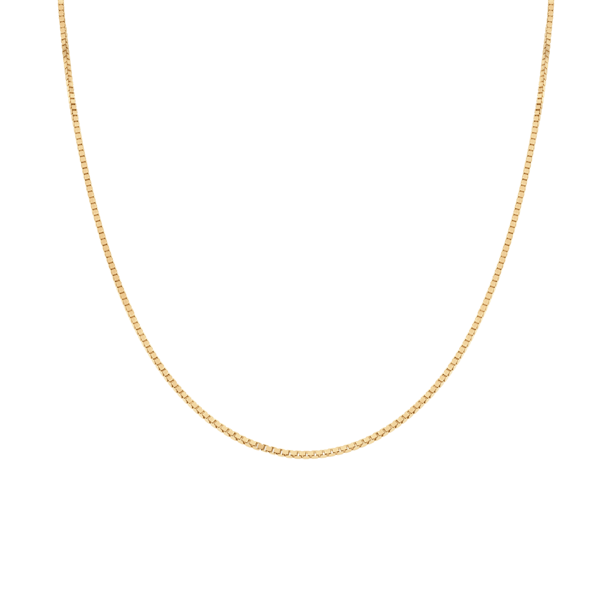 Veneziakedja 42cm 18K guld