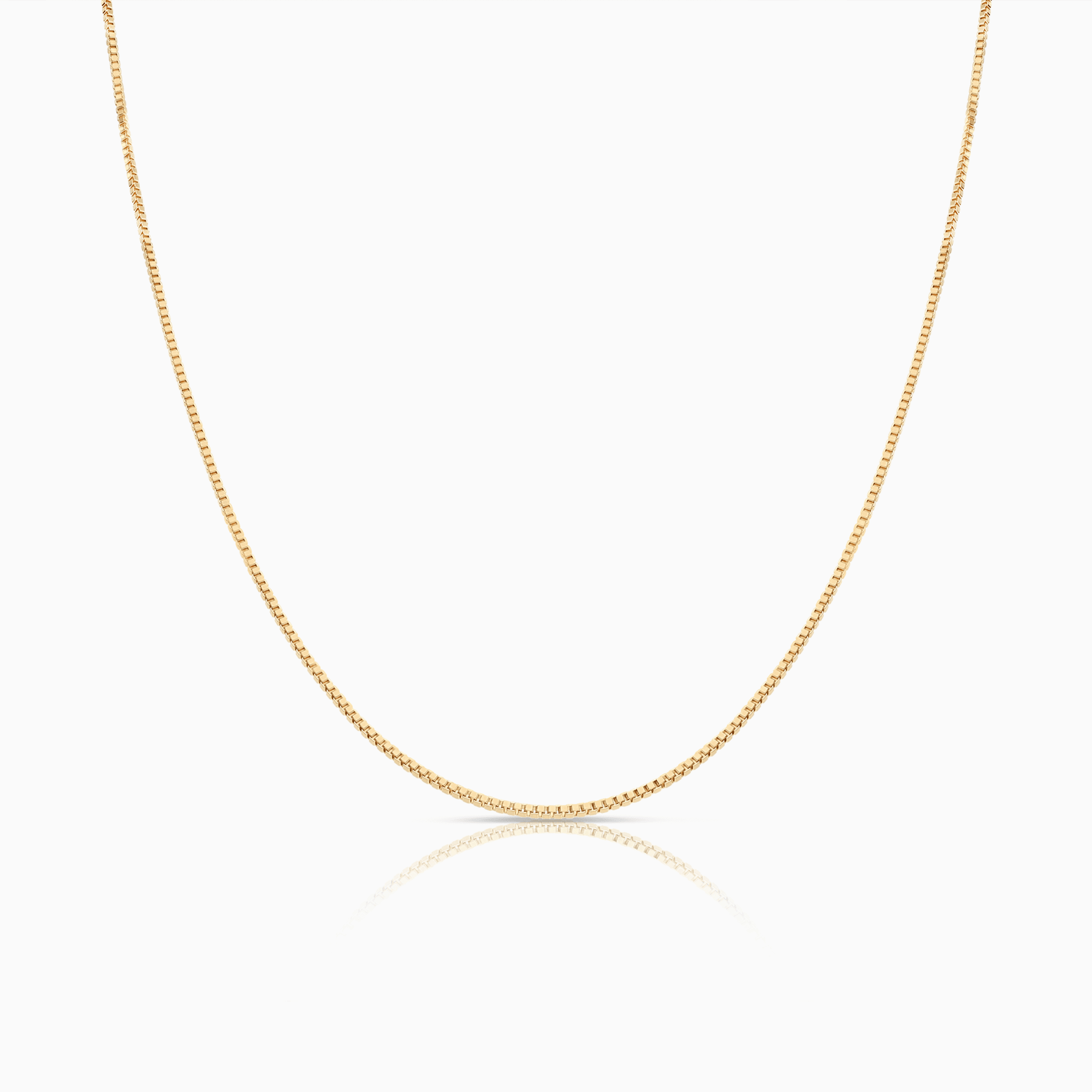 Veneziakedja 42,5cm 18K guld