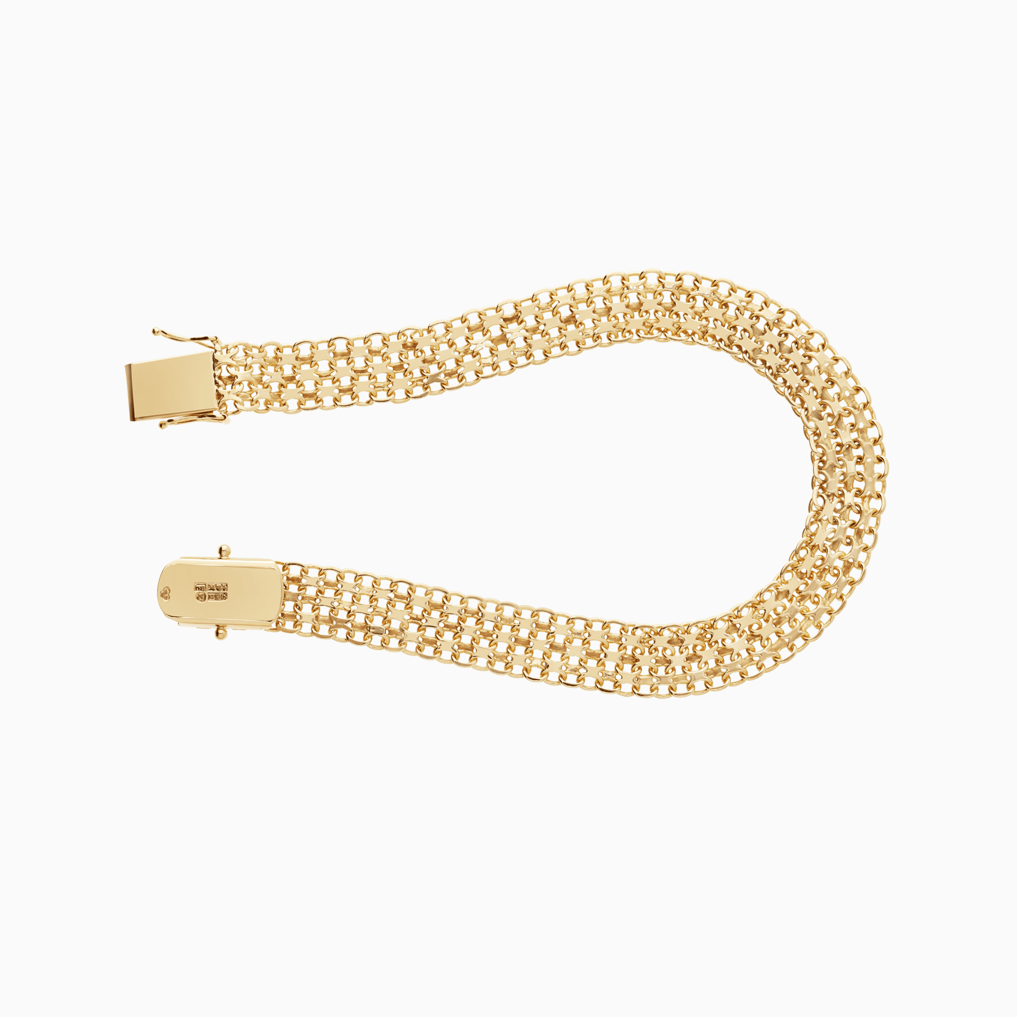 X-länk armband 12,00g 18K guld