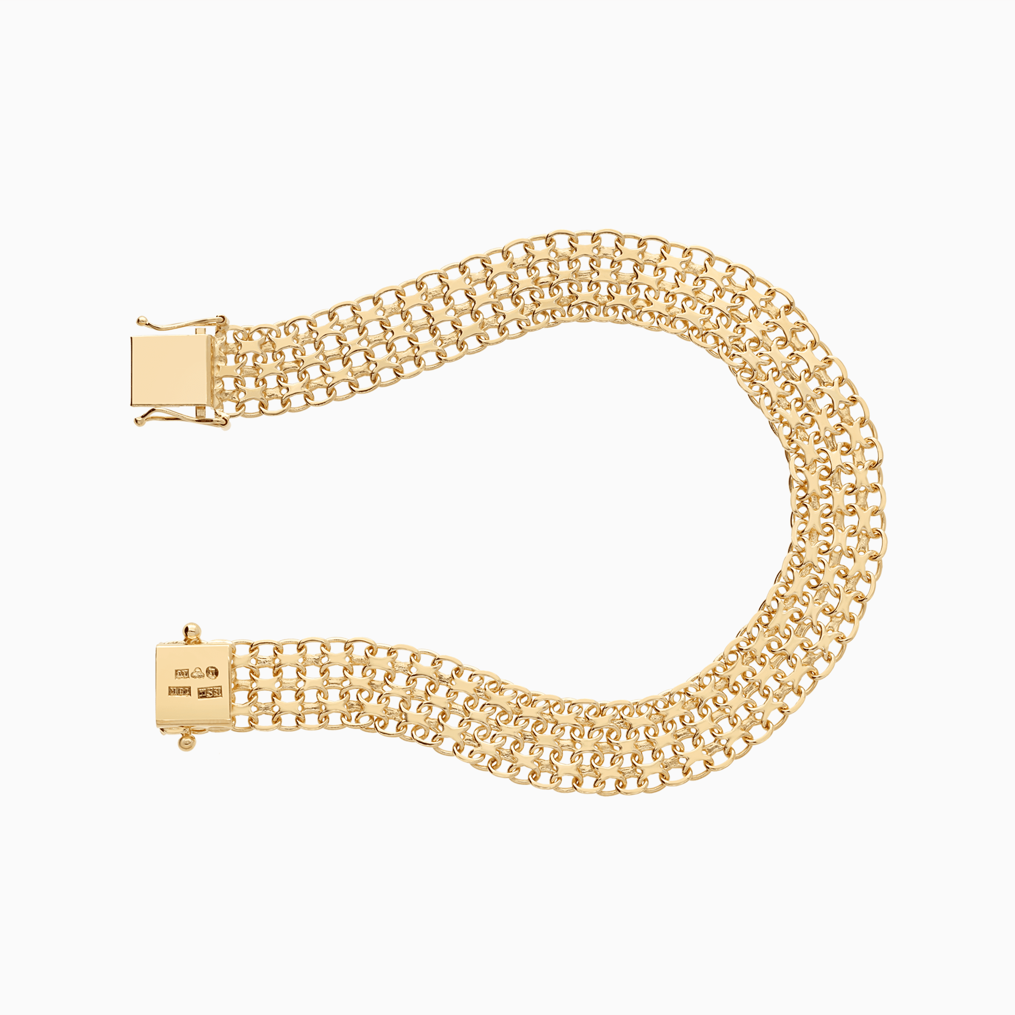 X-link bracelet 12.87g 18K gold