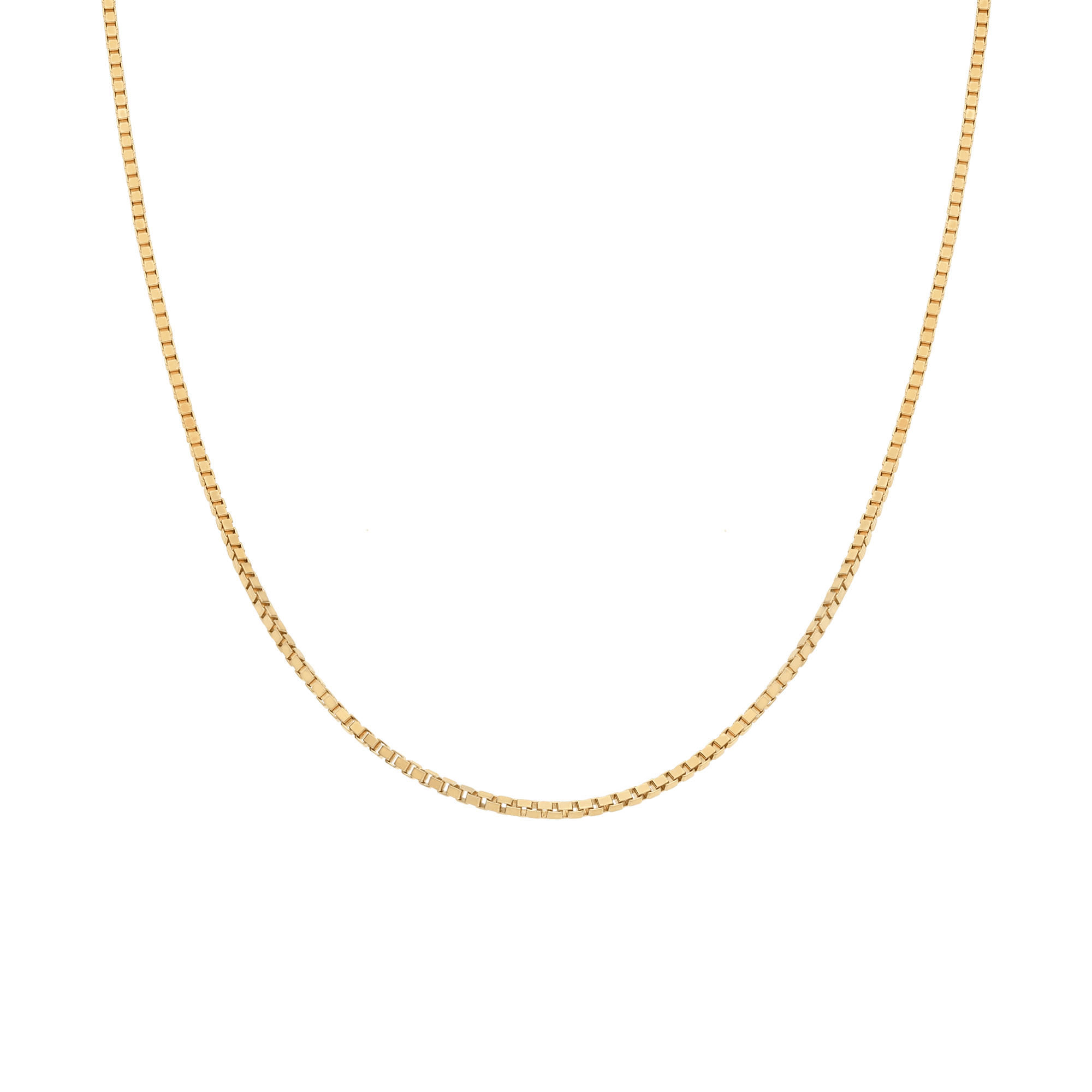 Box Chain 50.5cm 18K gold