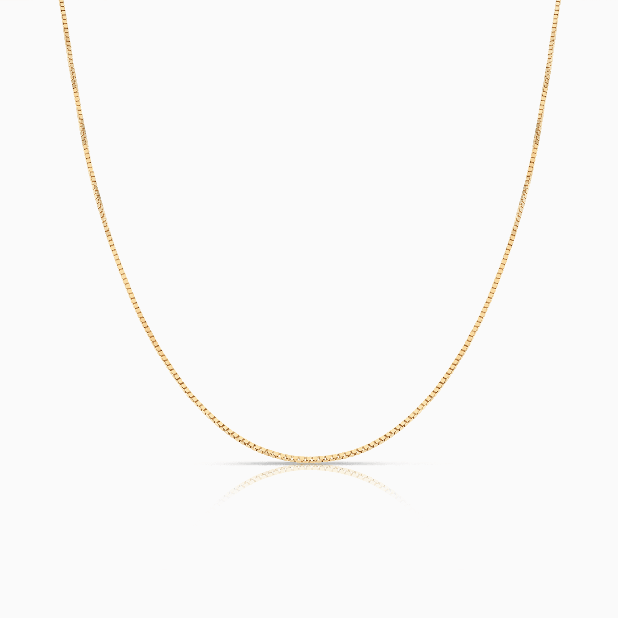Box Chain 42cm 18K gold