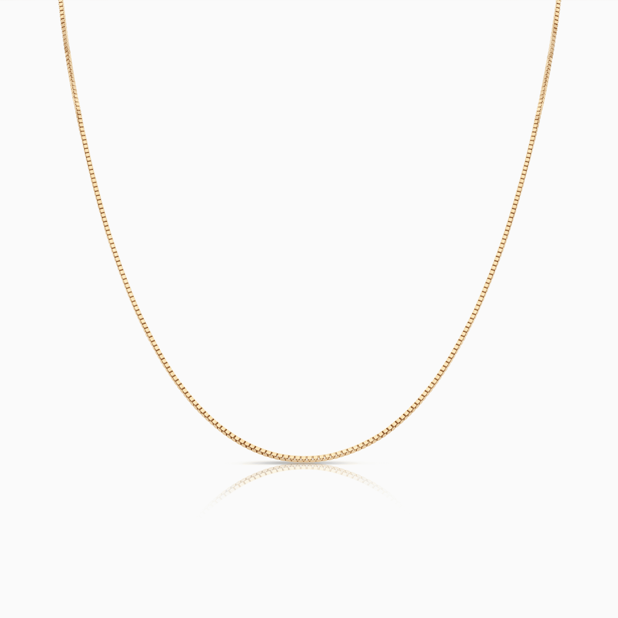 Veneziakedja 42,5cm 18K guld