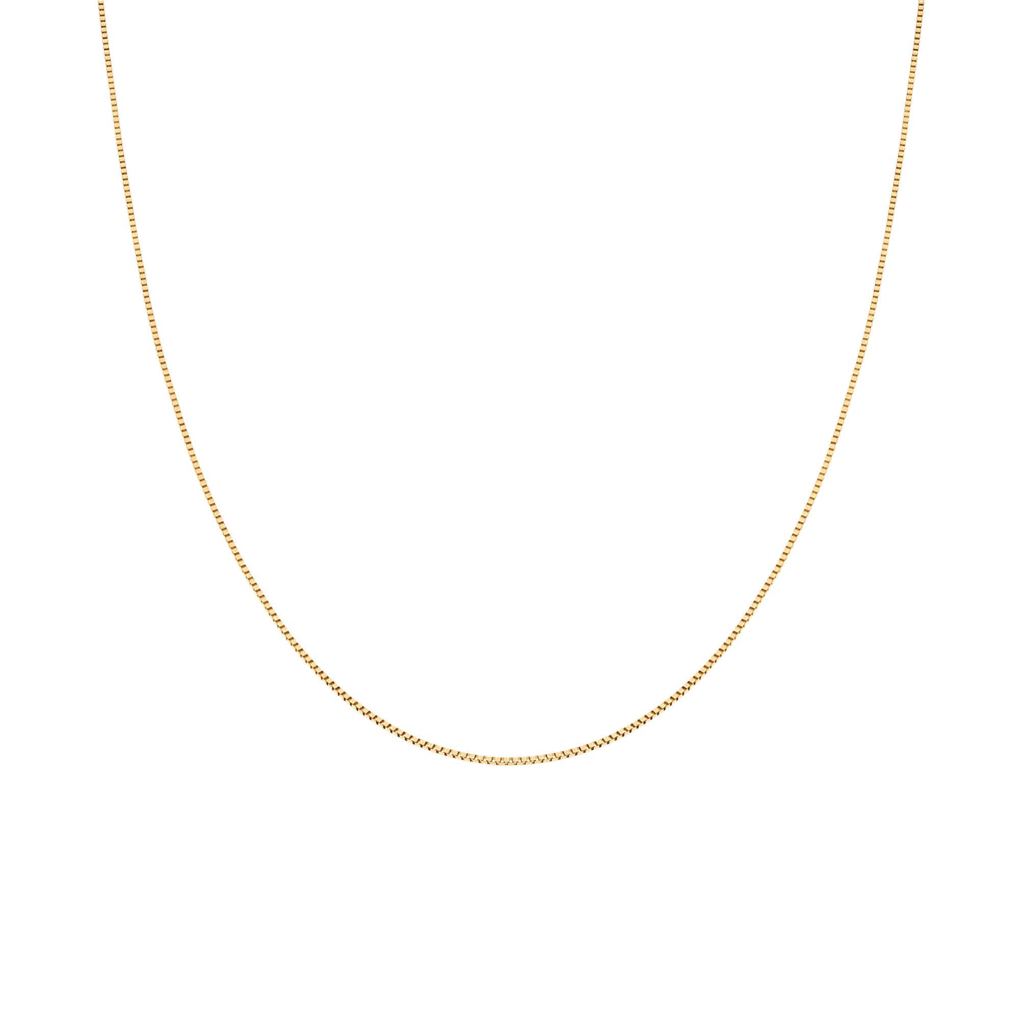 Veneziakedja 44cm 18K guld