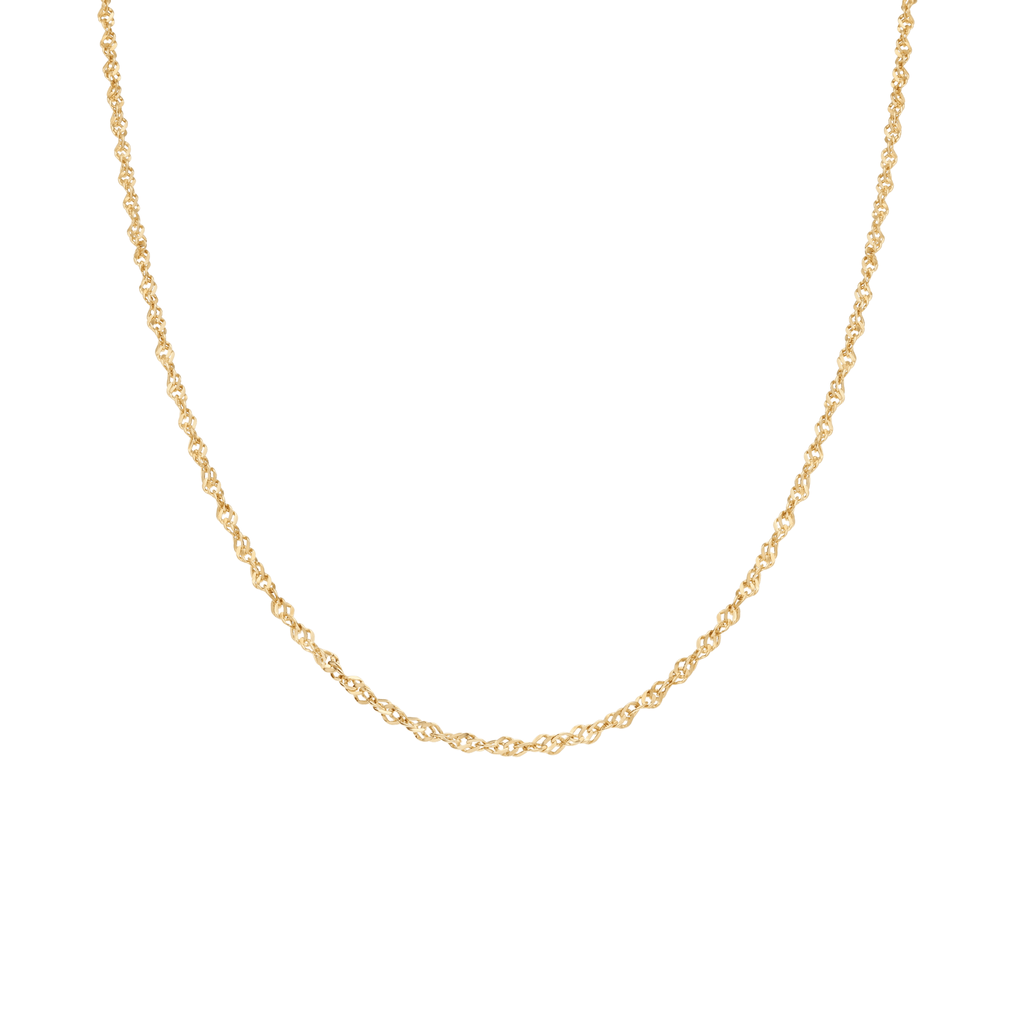 Singapore chain 42.5cm 18K gold