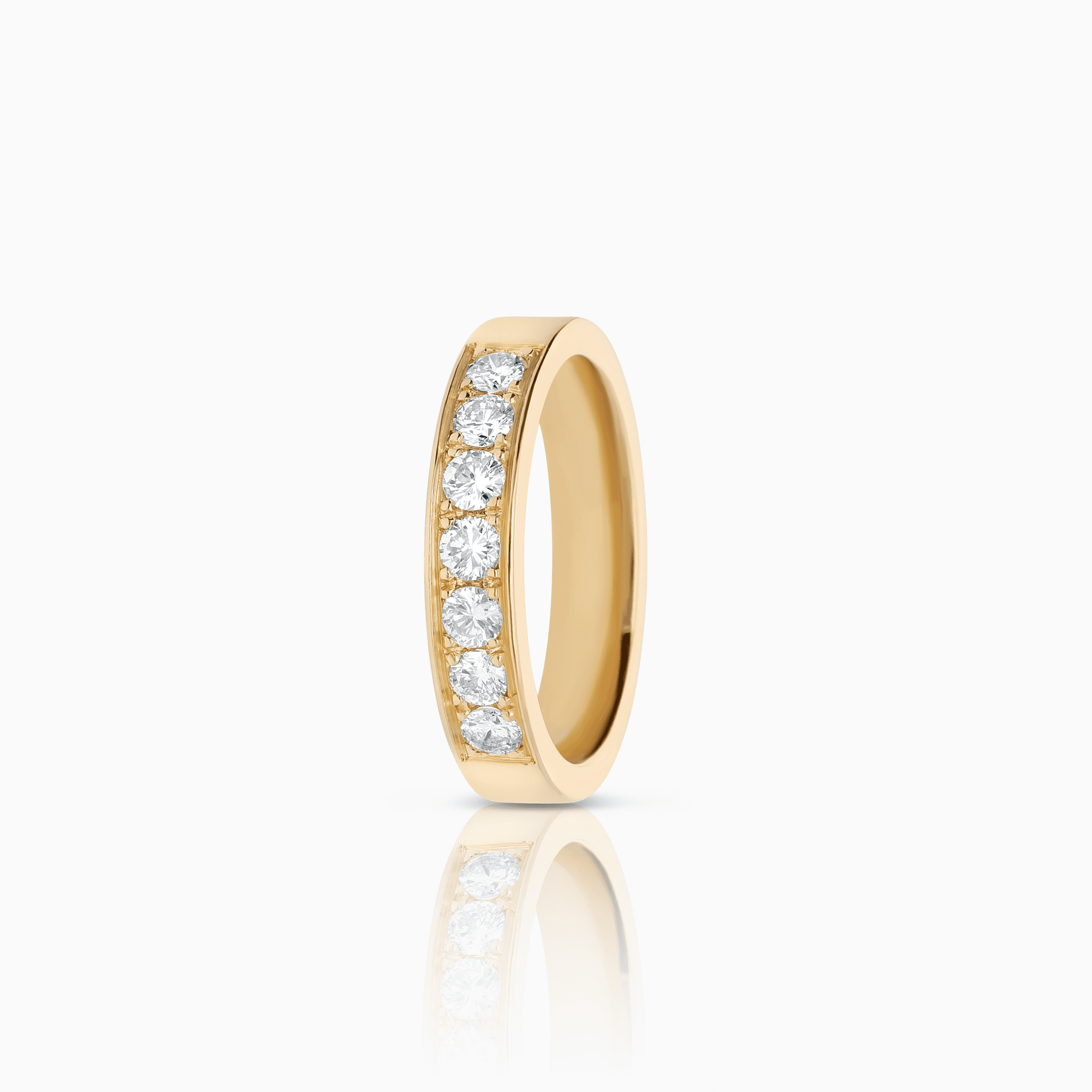 Alliansring 0,50ct 18K guld