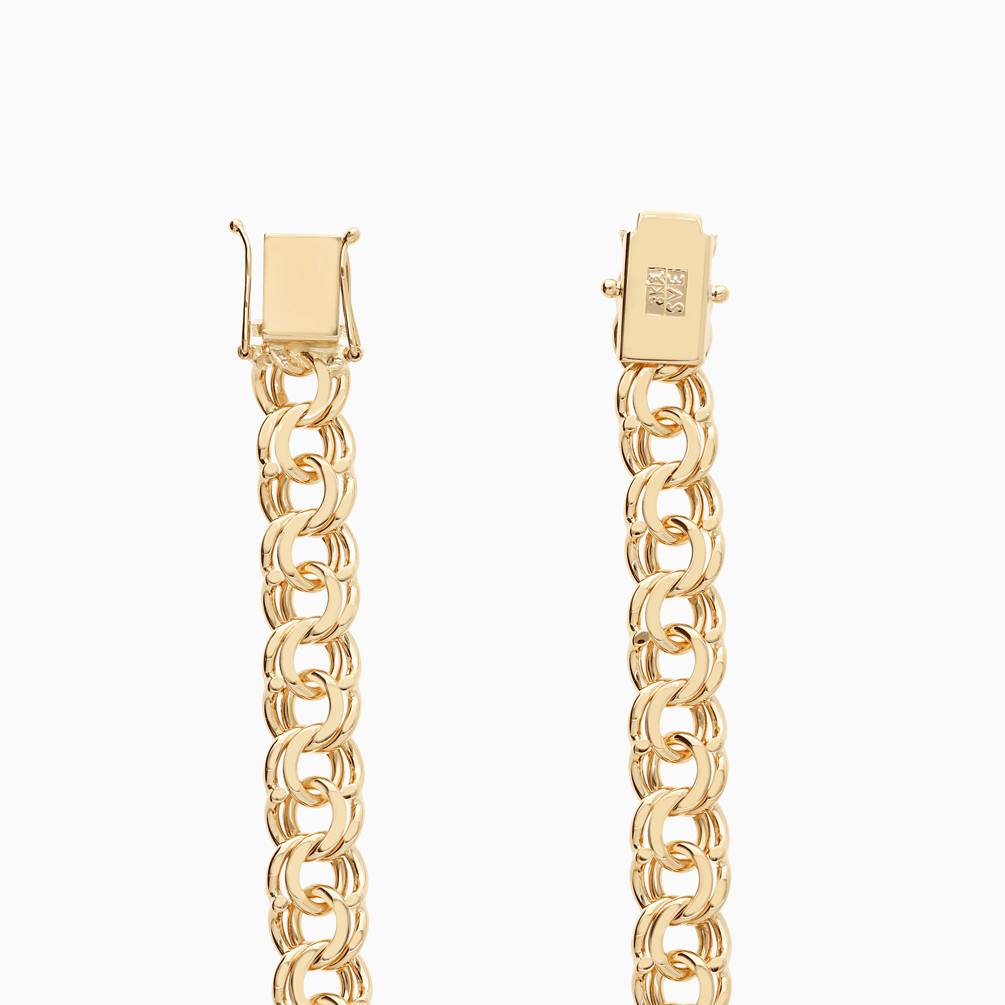 Bismarck bracelet 34.08g 18K gold