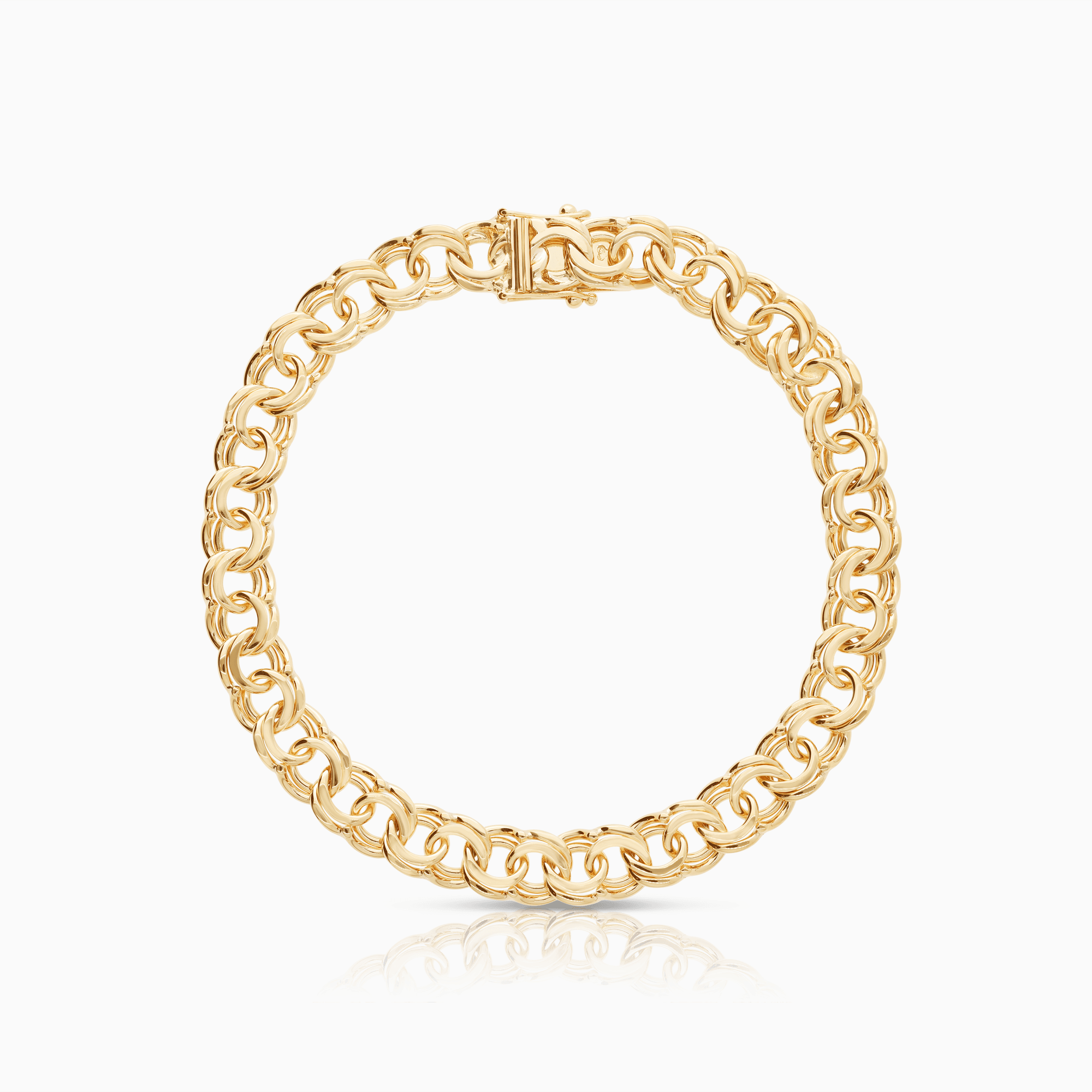 Bismarck bracelet 21.62g 18K gold
