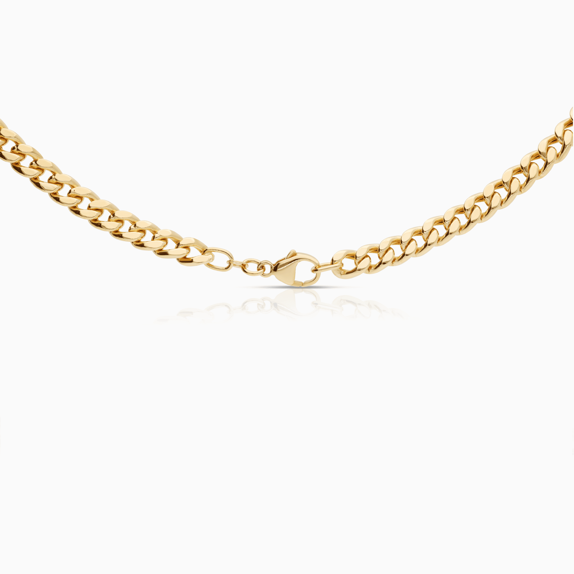 Curb chain 28.90g 18K gold