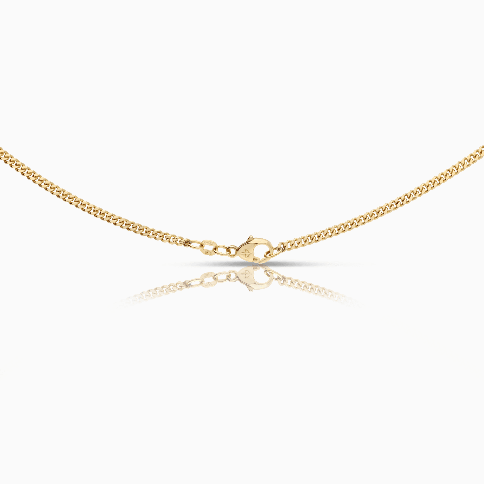 Curb chain 12.40g 18K gold