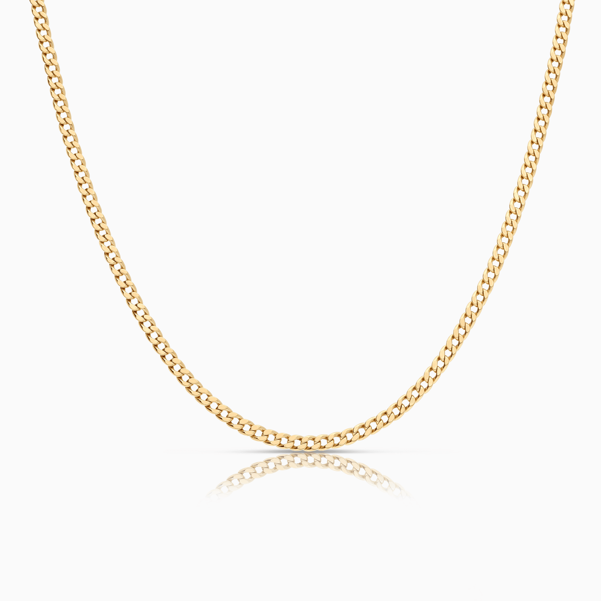 Curb chain 8.98g 18K gold