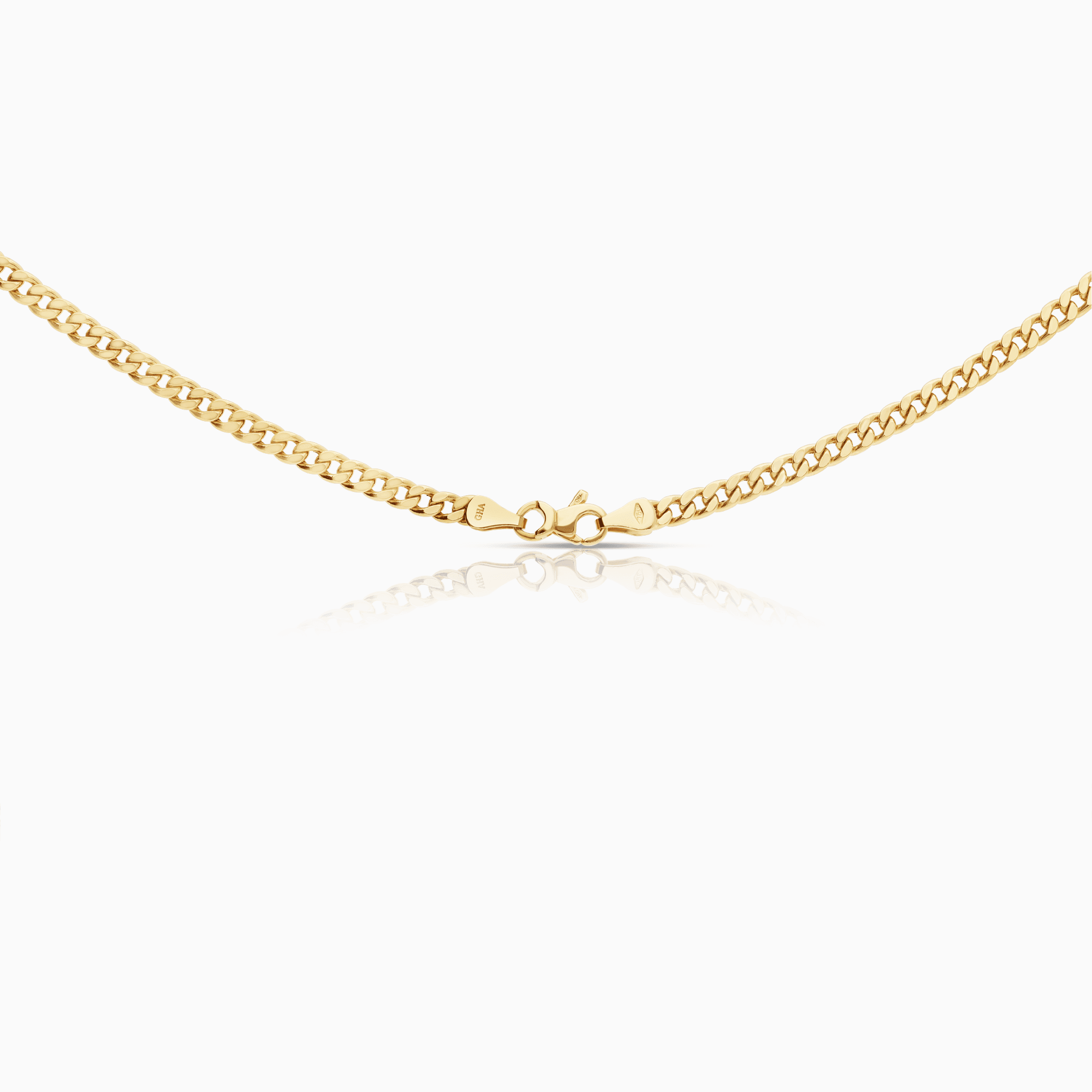 Curb chain 9.20g 18K gold