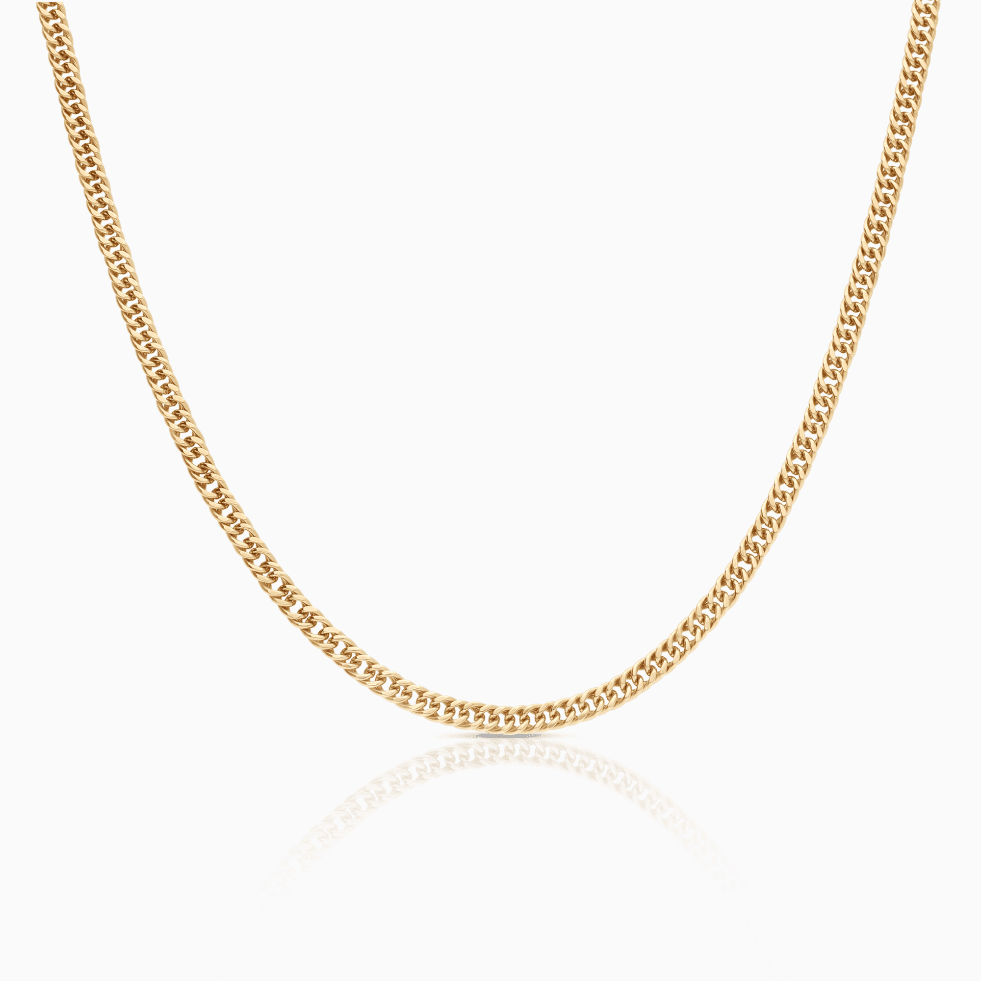 Curb chain 23.0g 18K gold
