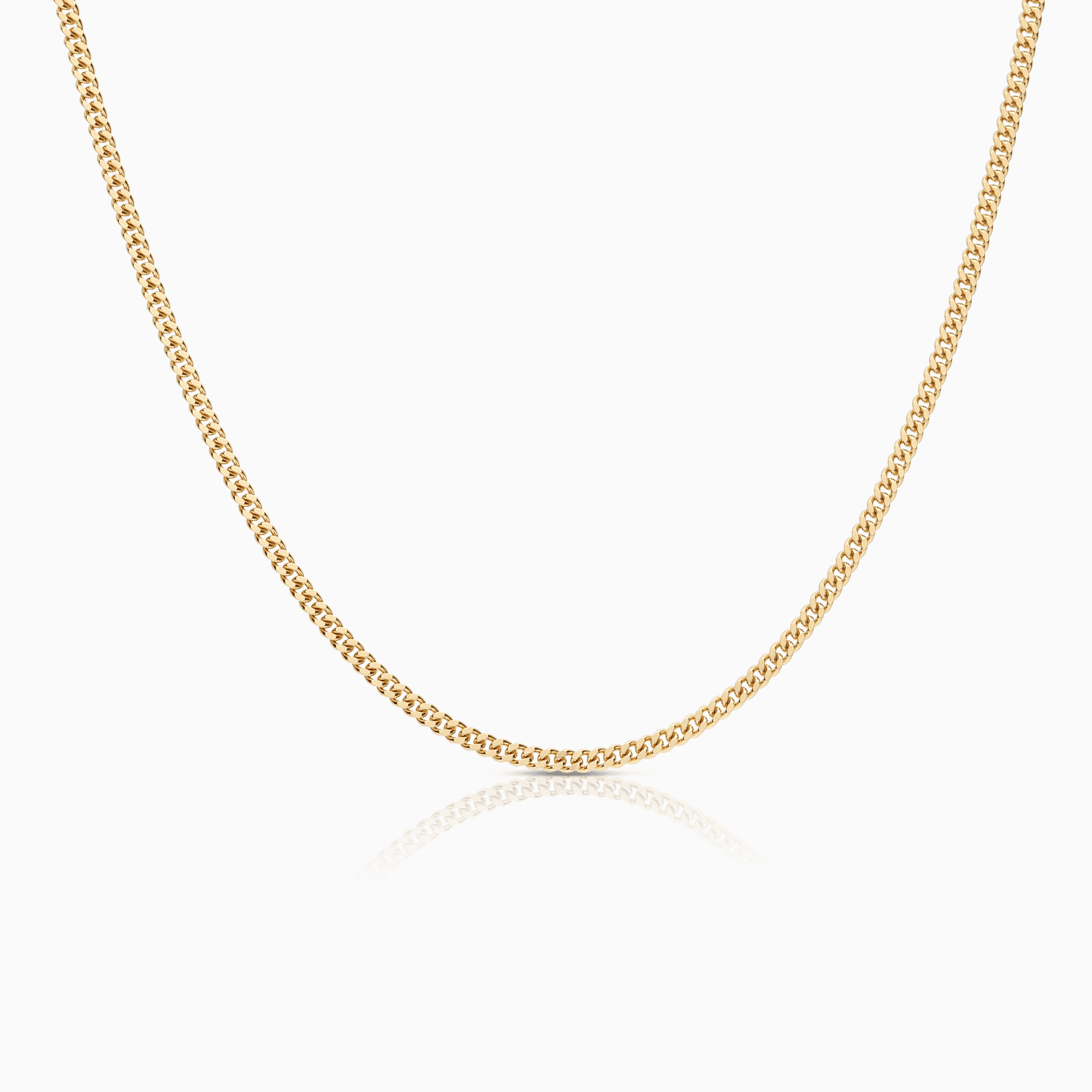 Curb chain 15.20g 18K gold