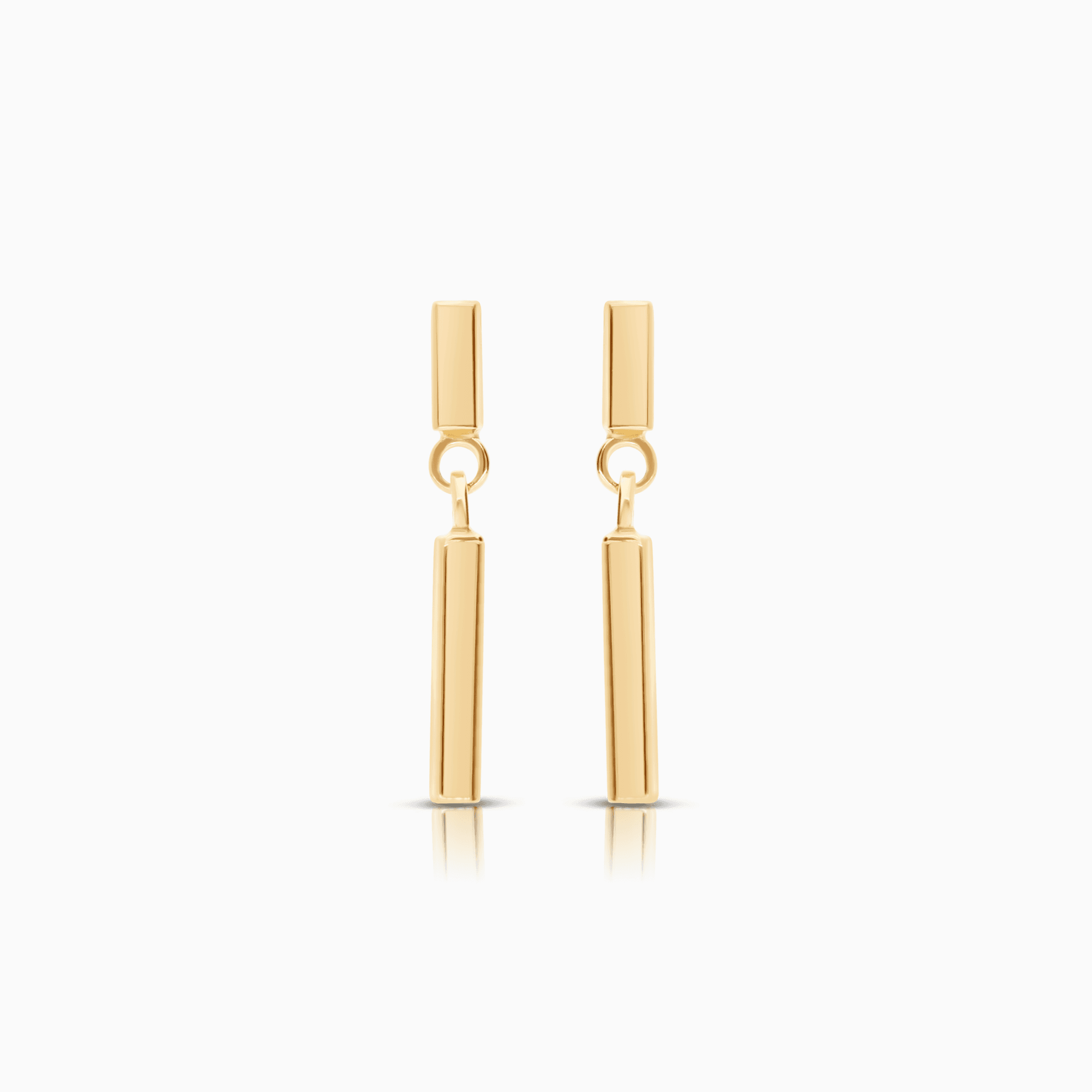 Gold earrings 1.30g 18K gold