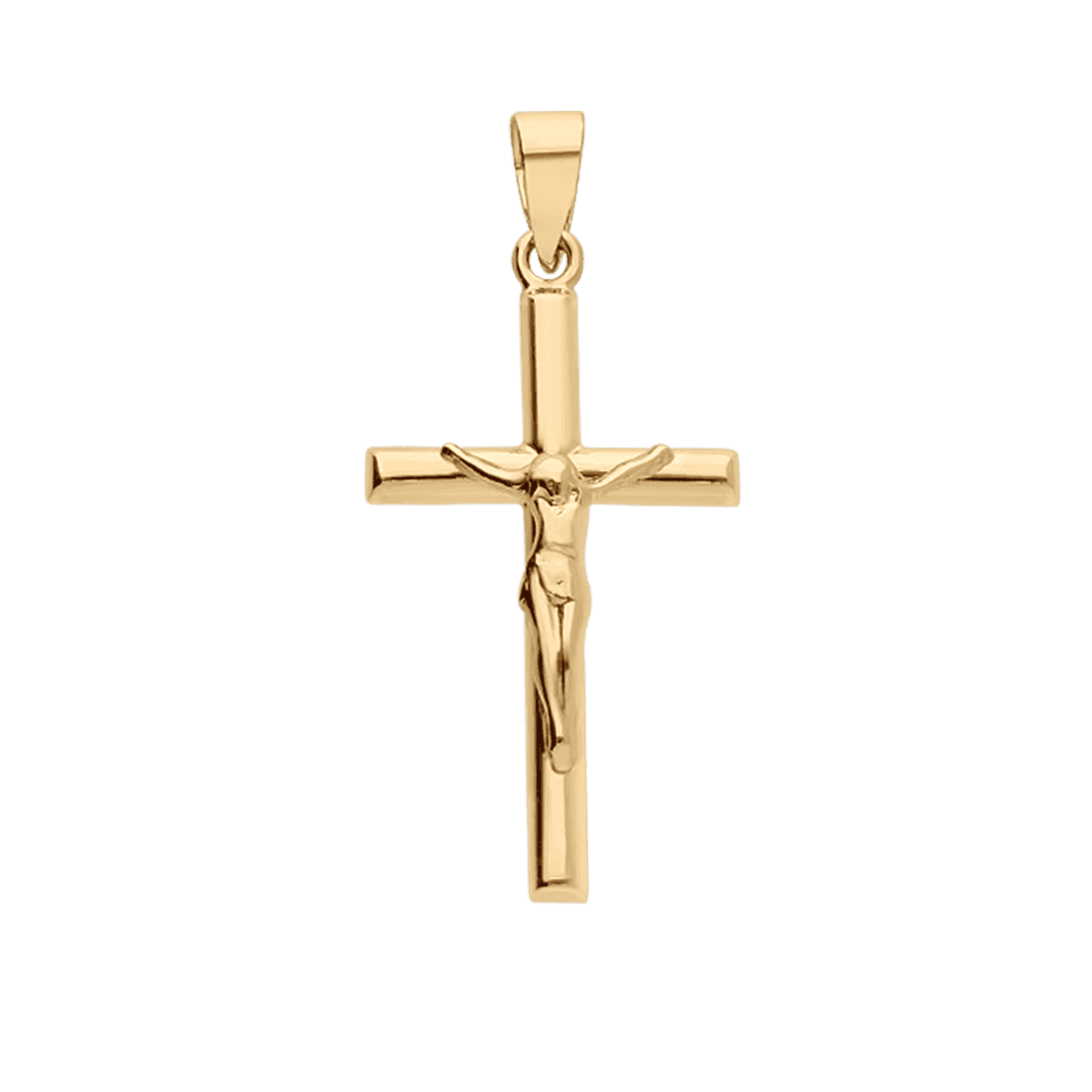 Cross pendant 0.64g 18K gold