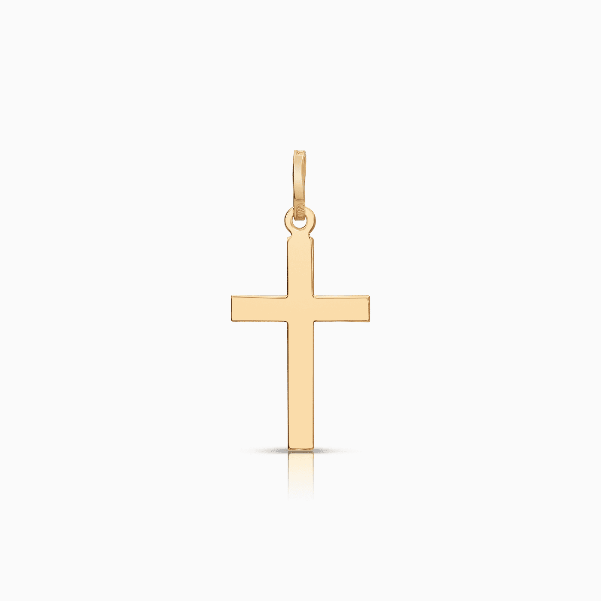 Cross pendant 0.62g 18K gold