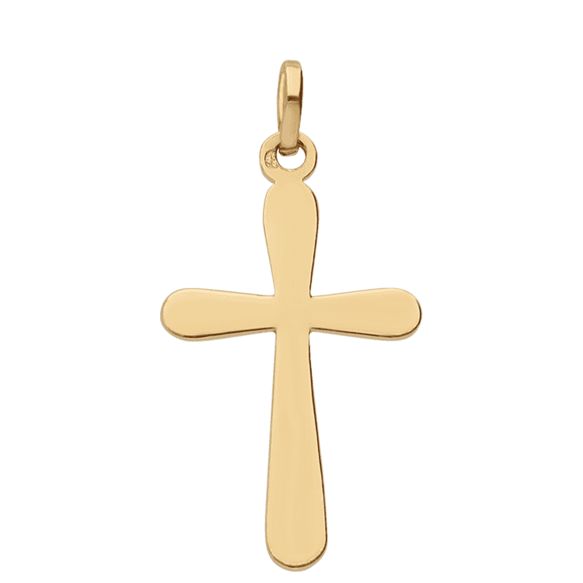 Cross pendant 1.72g 18K gold