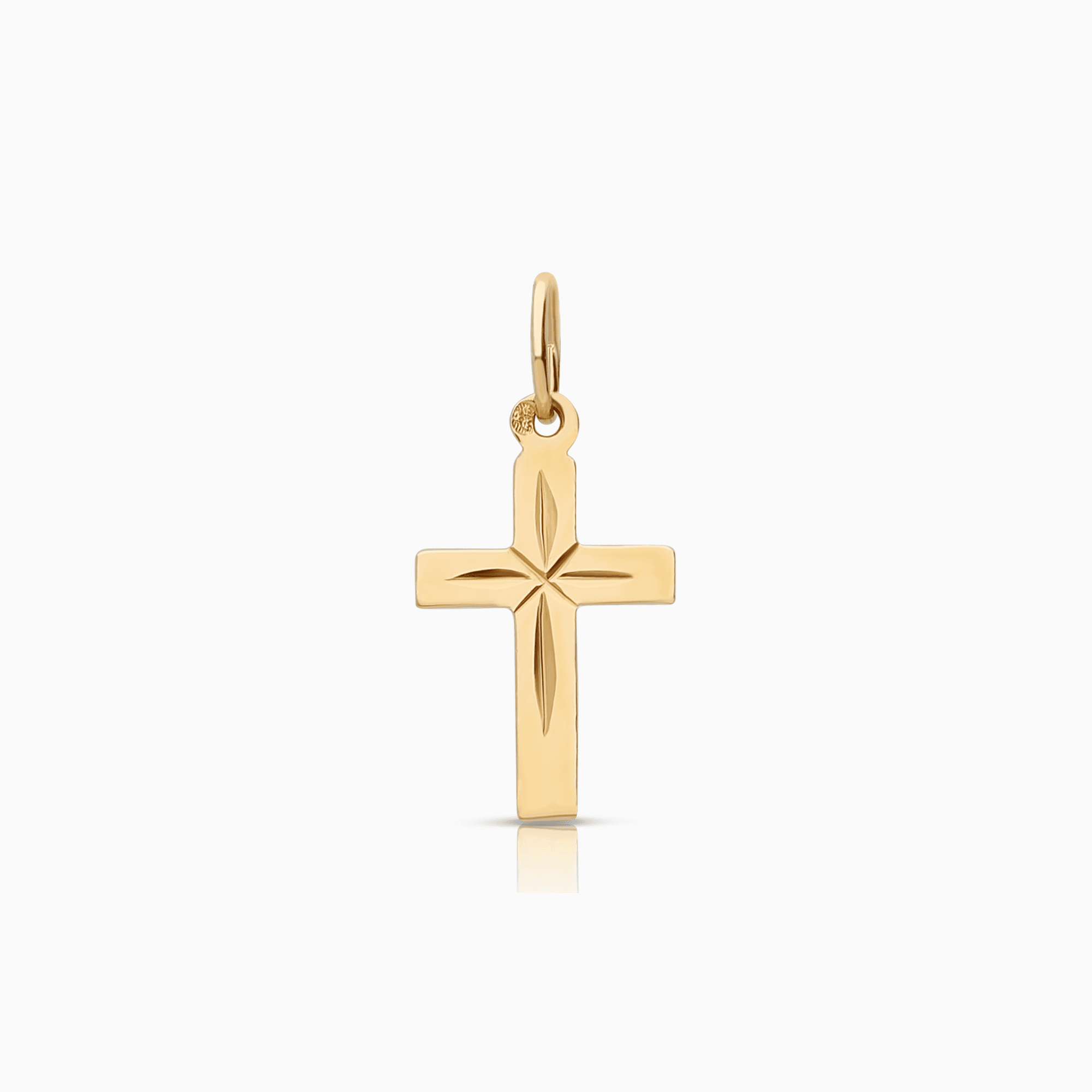 Hängsmycke kors 0,27g 18K guld
