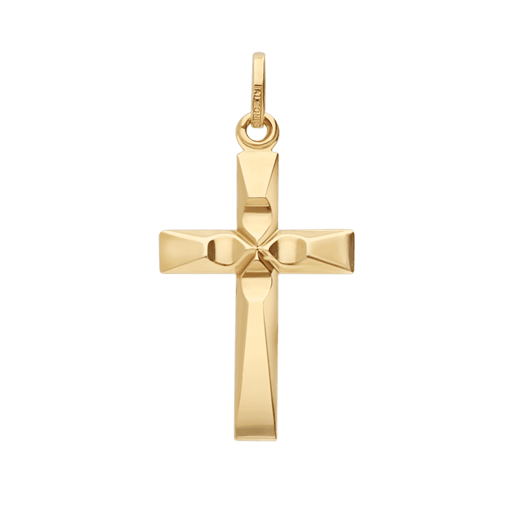 Cross pendant 0.63g 18K gold