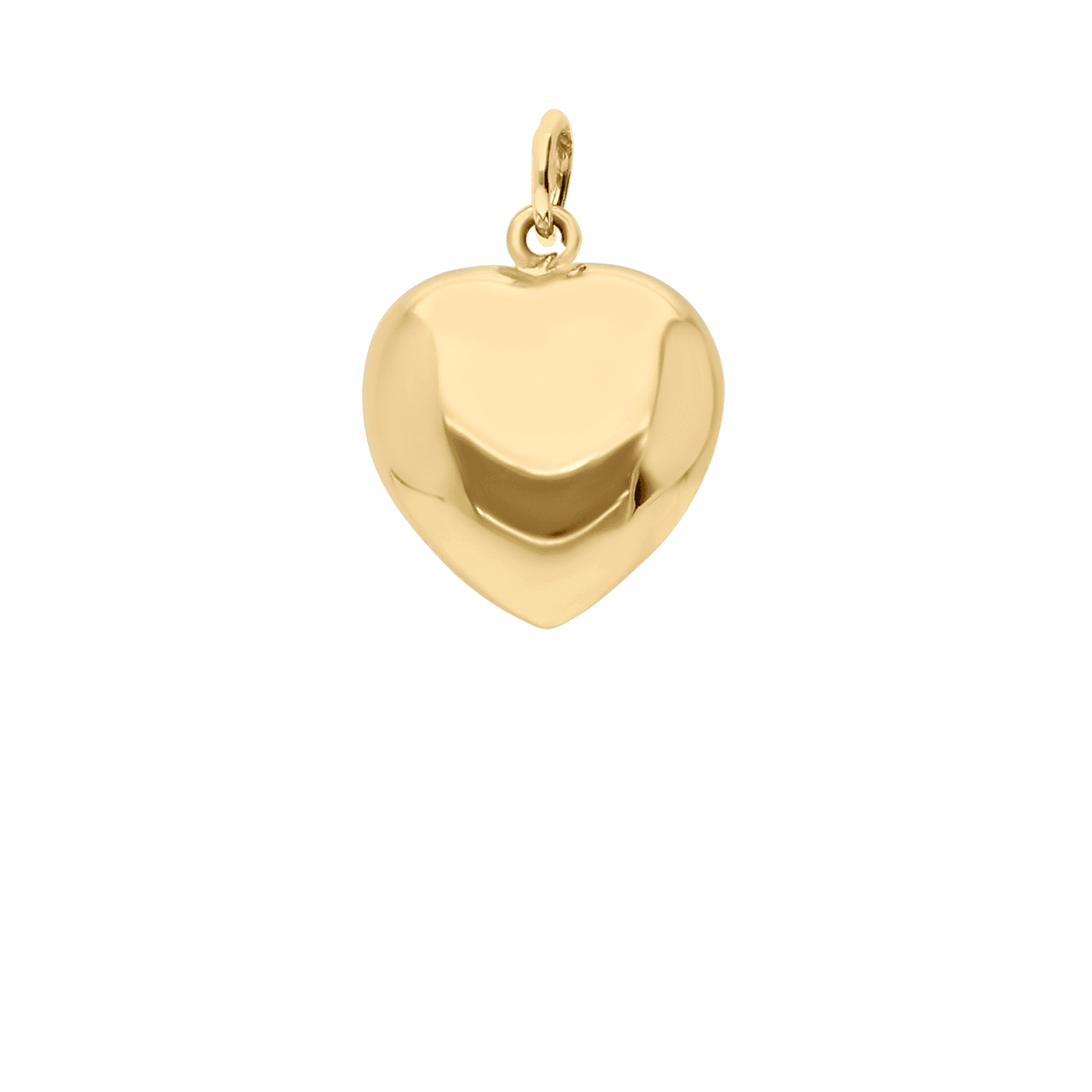 Heart pendant 0.86g 18K gold