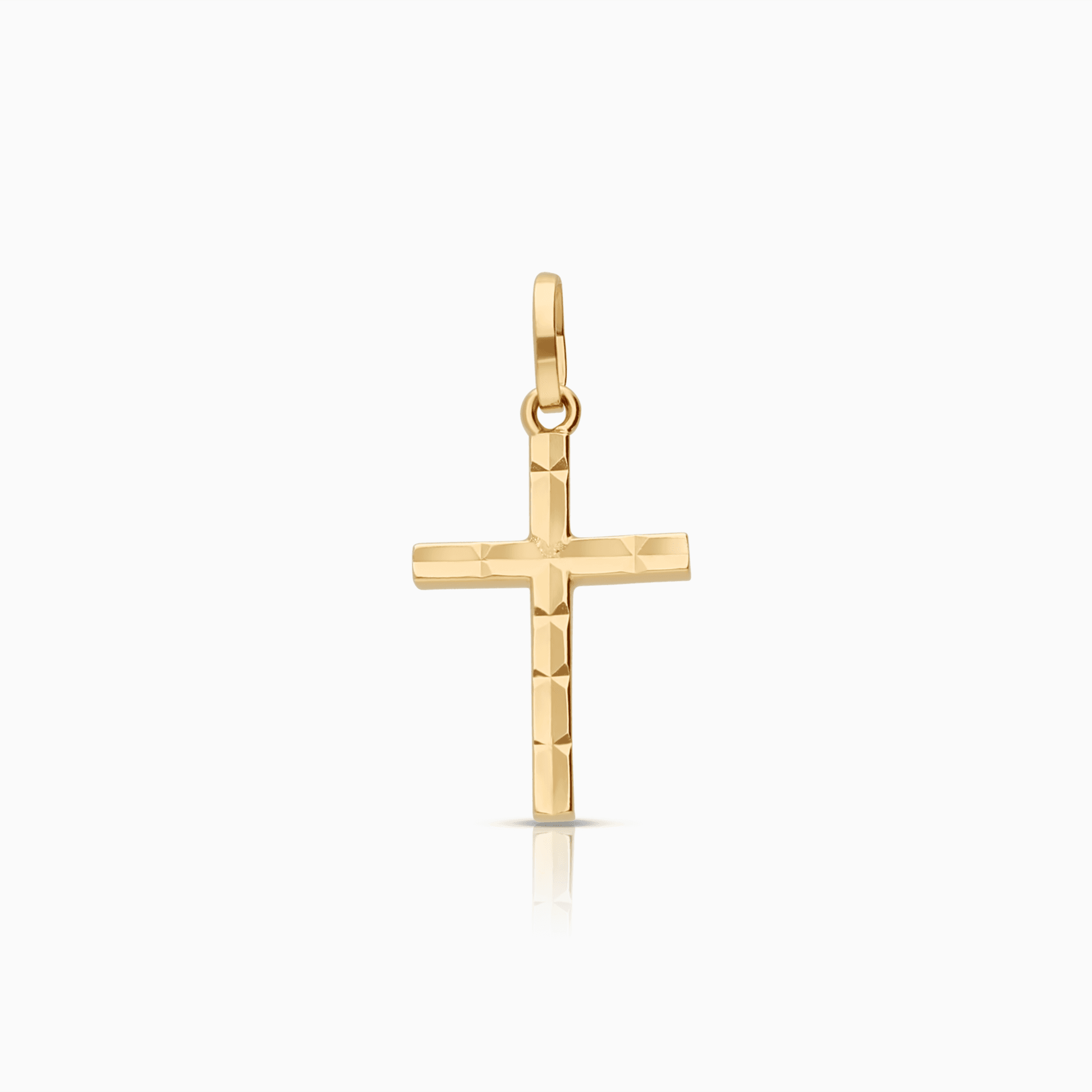 Pendant cross 0.43g 18K gold